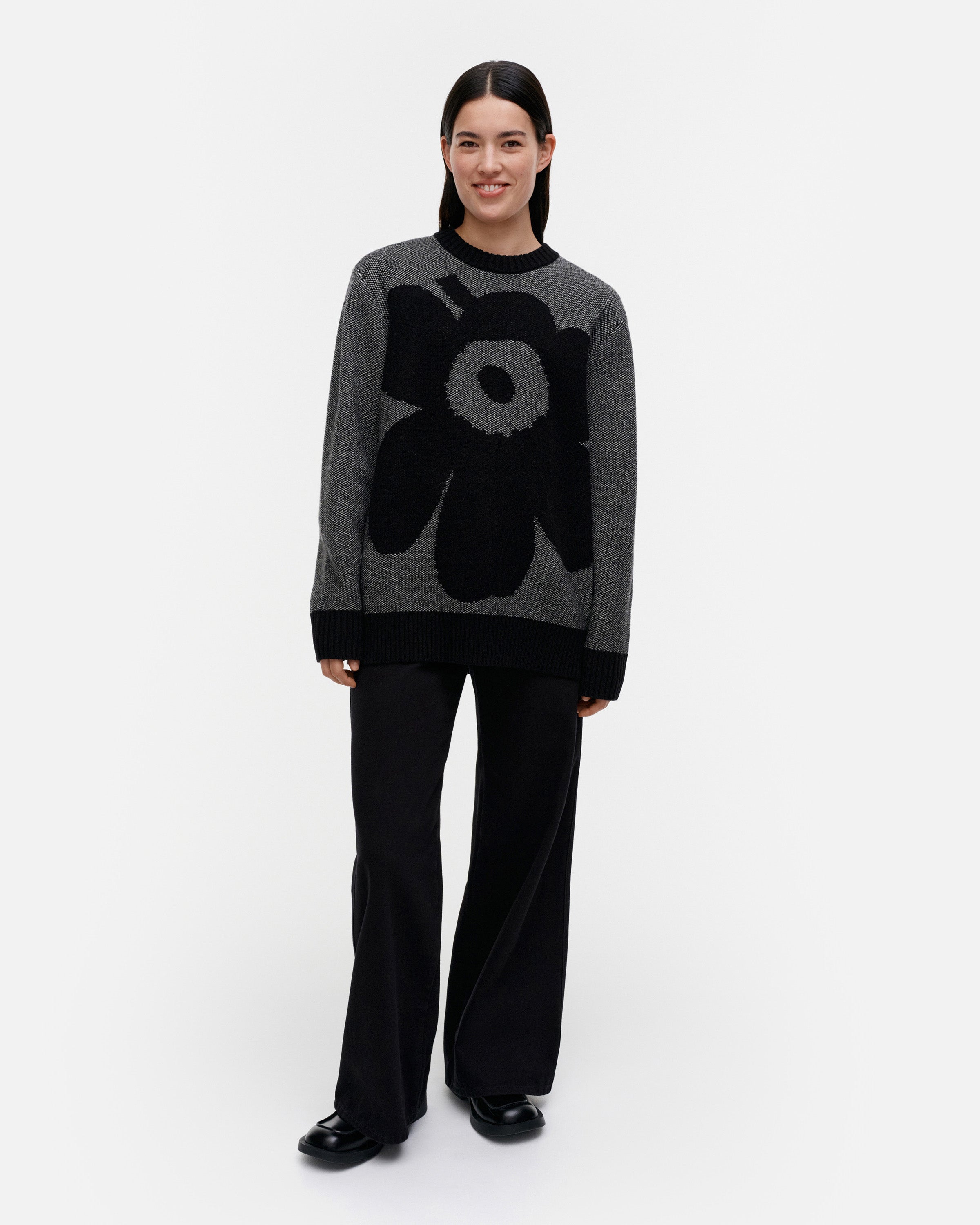Kioski Pehmyt Unikko Wool Knit Long Sleeve Top 72cm