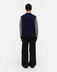Kioski Pehmyt Tasaraita Wool Long Sleeve Top 72cm