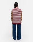 Kioski Pehmyt Tasaraita Wool Long Sleeve Top 72cm
