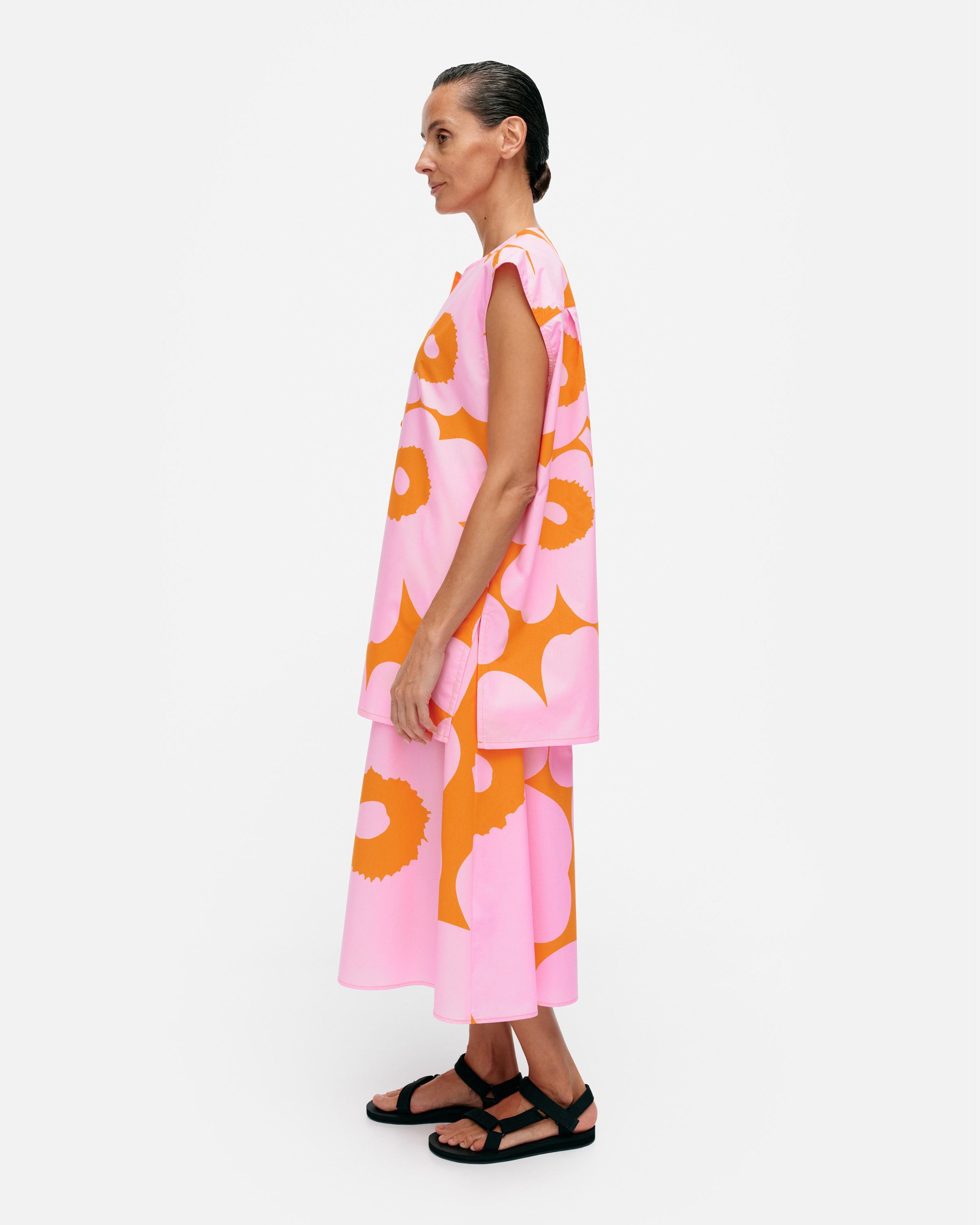 Pudas Unikko Cotton Poplin Oversized Tunic