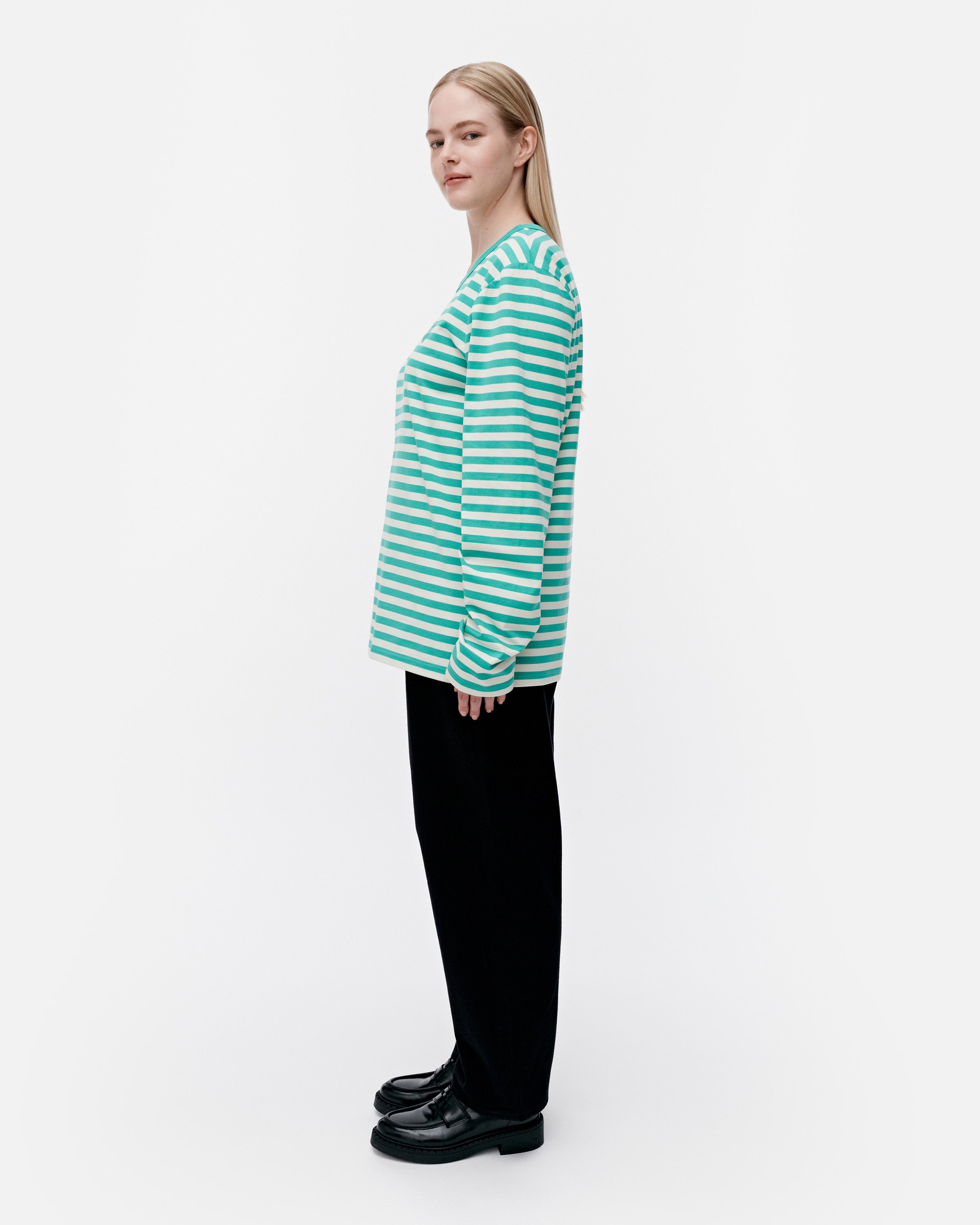 Kioski Tasaraita Unisex Unikko Long Sleeve Tee 71cm