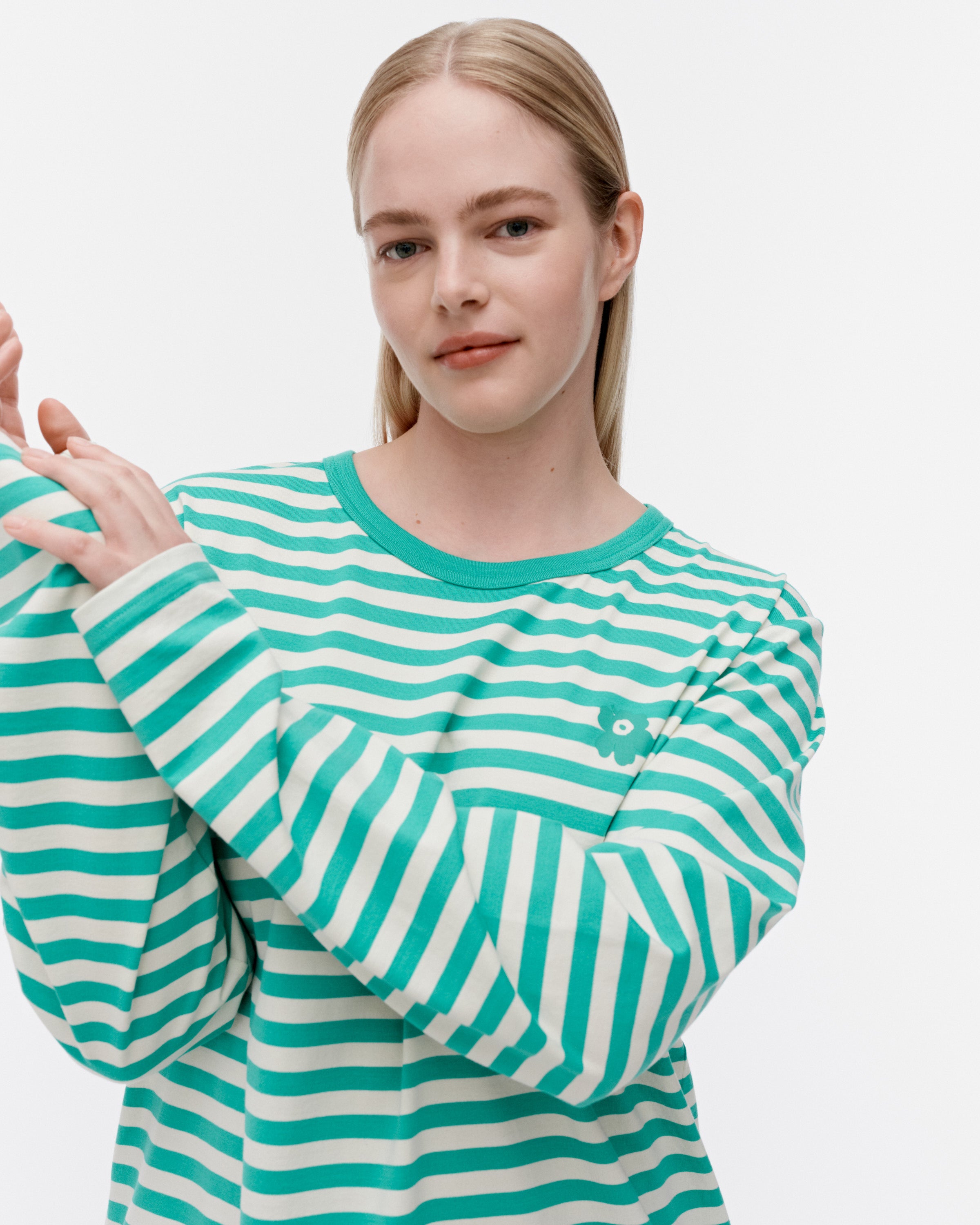 Kioski Tasaraita Unisex Unikko Long Sleeve Tee 71cm