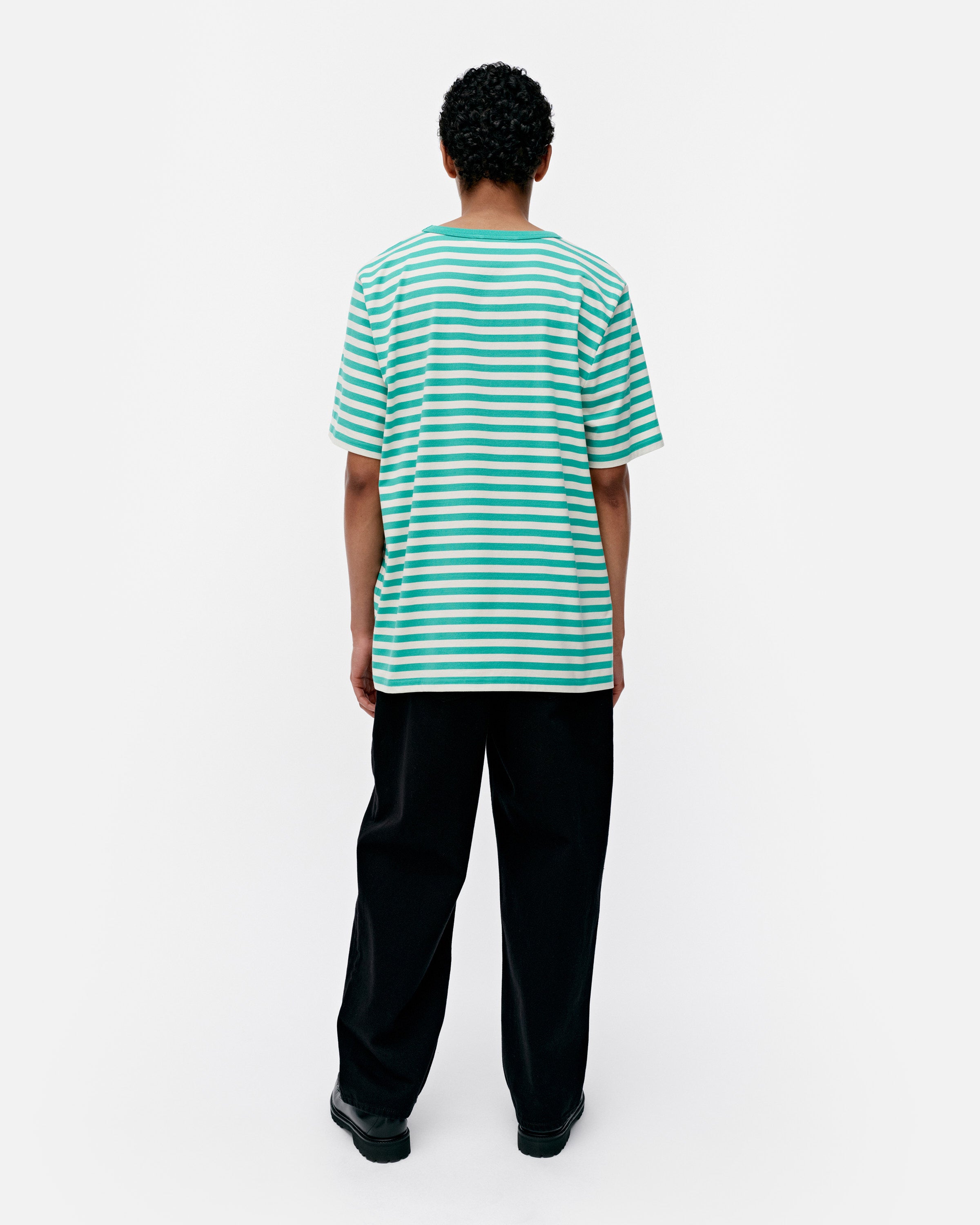 Kioski Tasaraita Unisex Unikko Short Sleeve Top 71cm