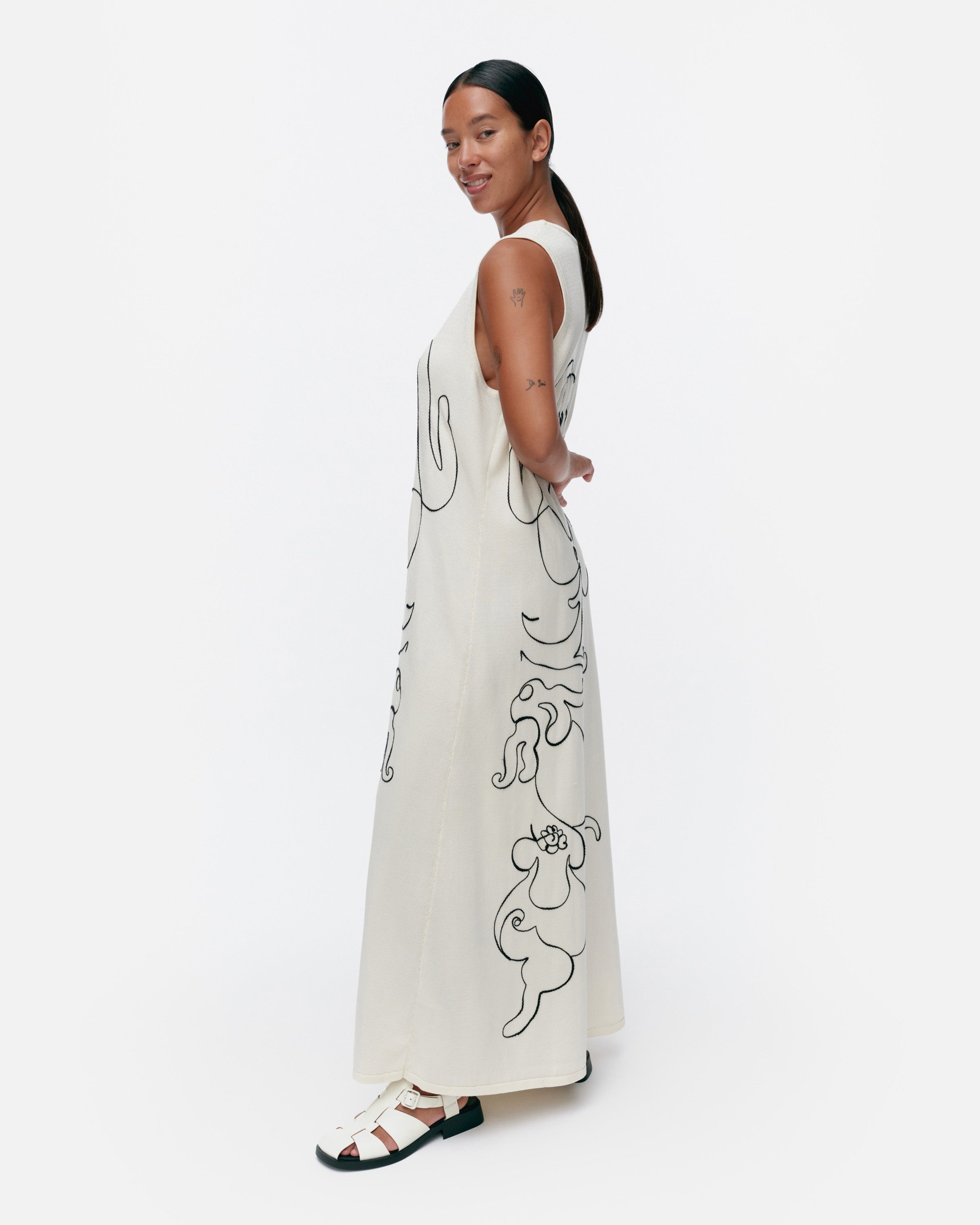 Helmi Baluns Placement Dress 130cm