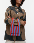 Merirosvo Knitted Mini Tote Bag 18X18X12cm