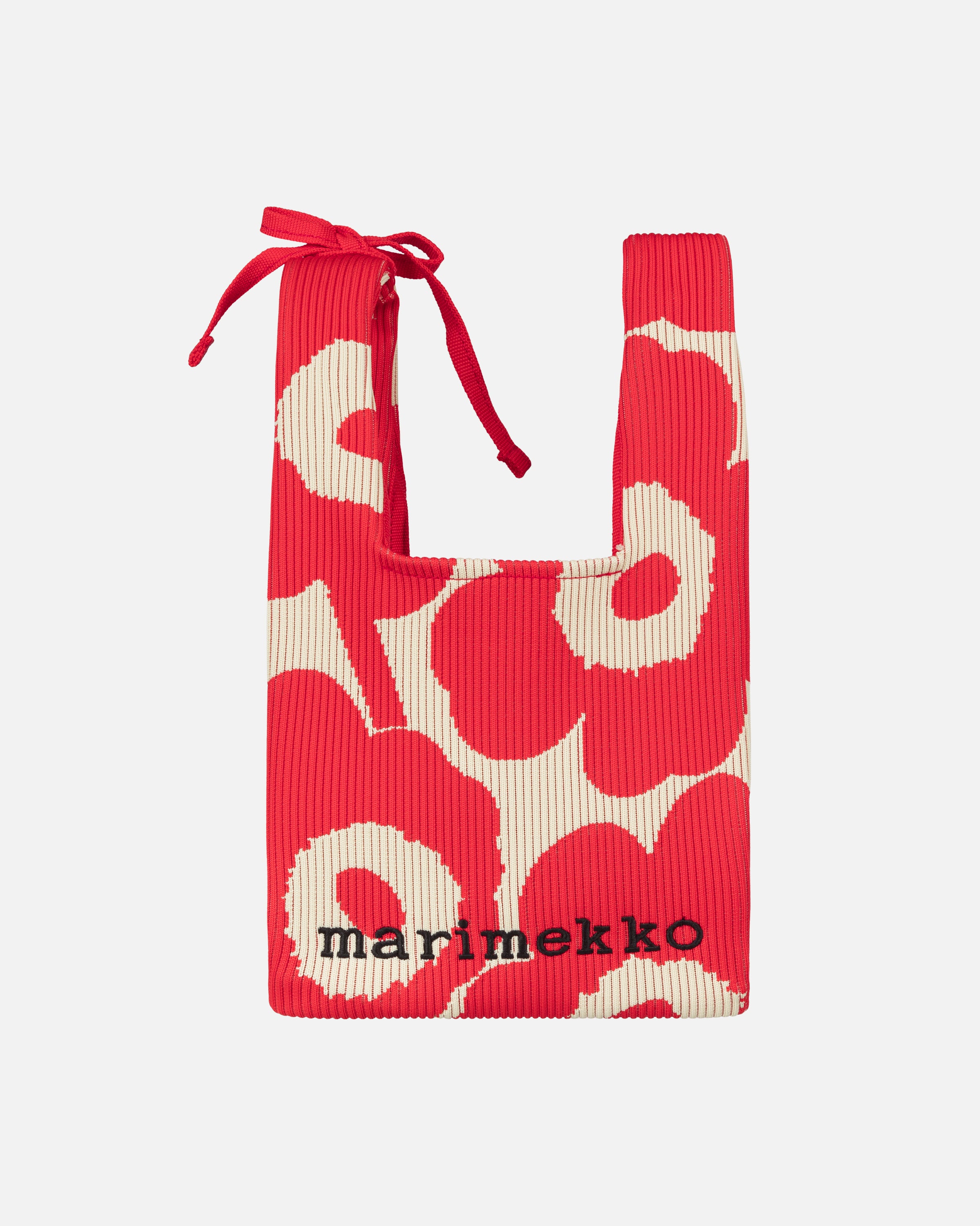 Unikko Knitted Mini Tote Bag 18X18X12cm