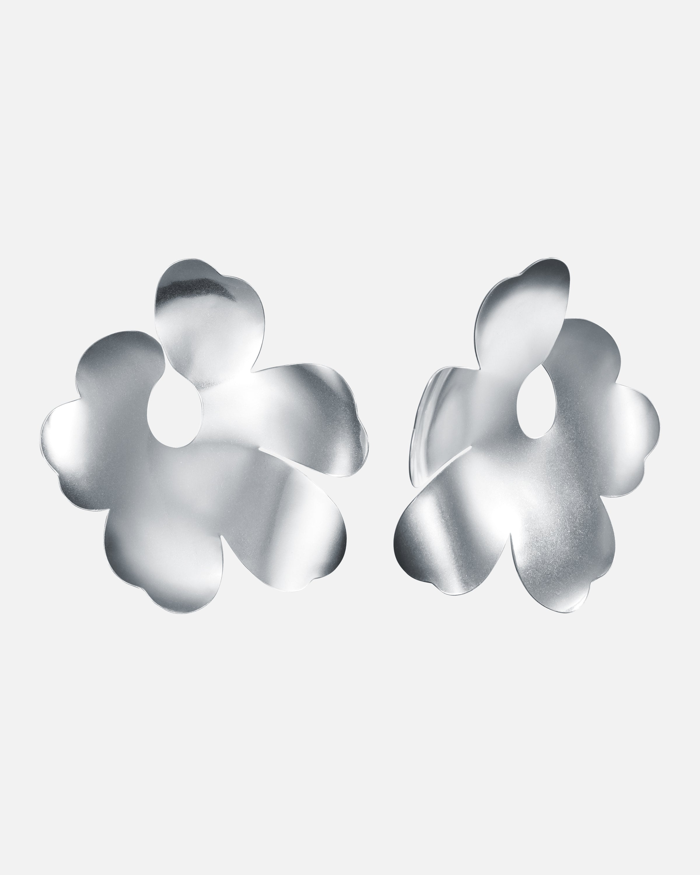 Kalevala Unikko Earrings Large Silver