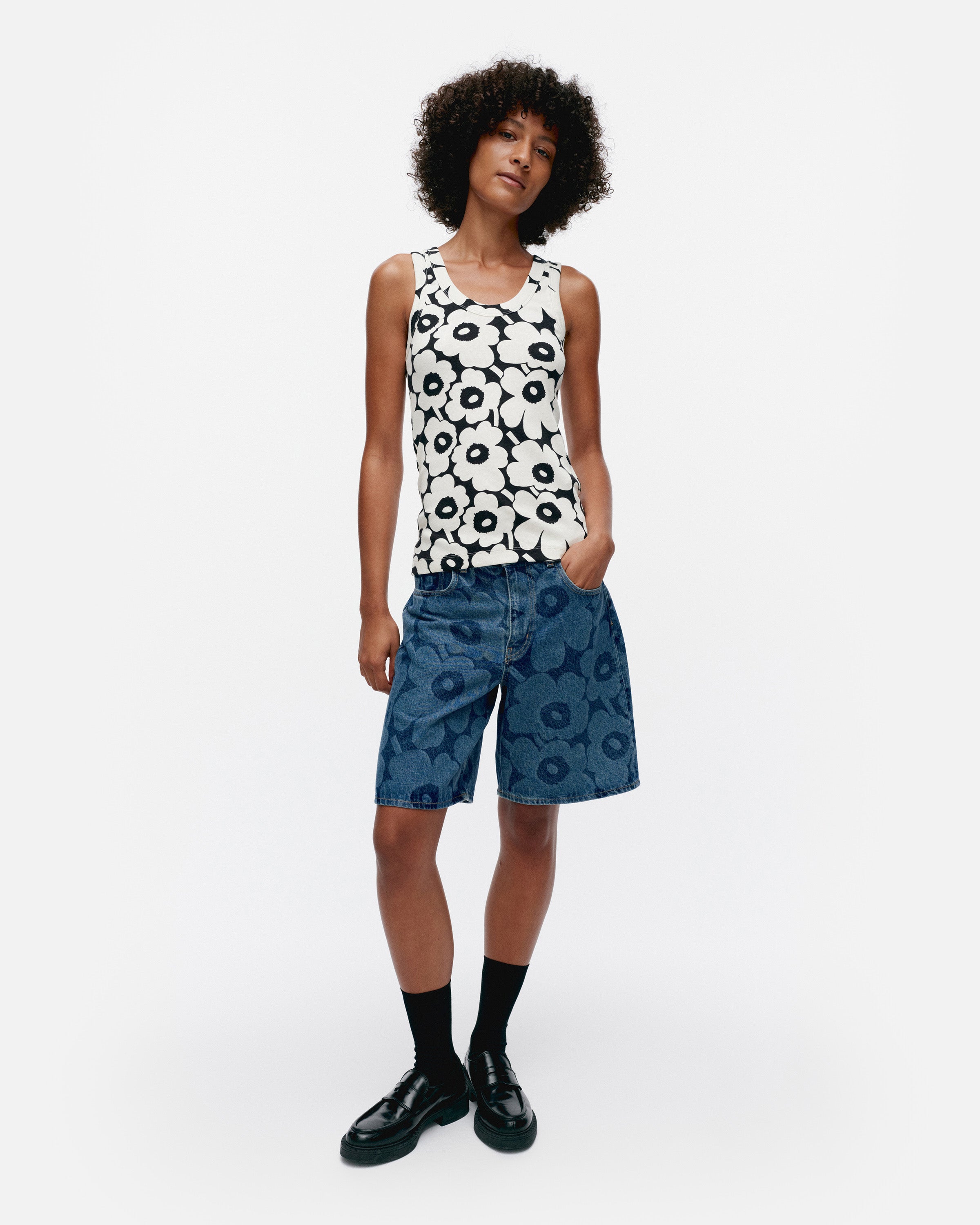Uusia Unikko Jersey Tank Top 63cm