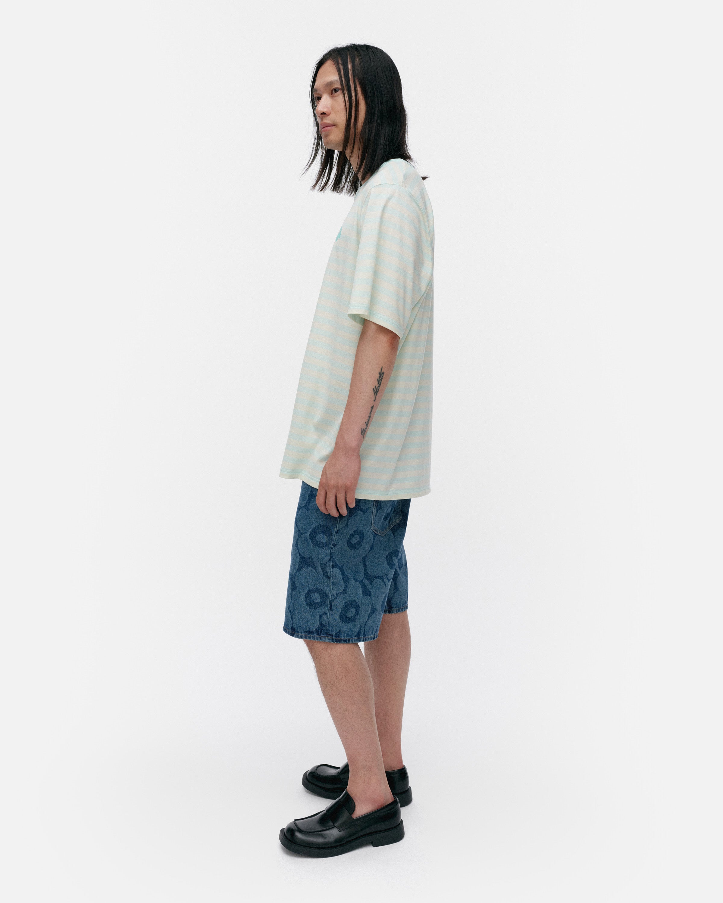 Kioski Tasaraita Short Sleeve Top 71cm