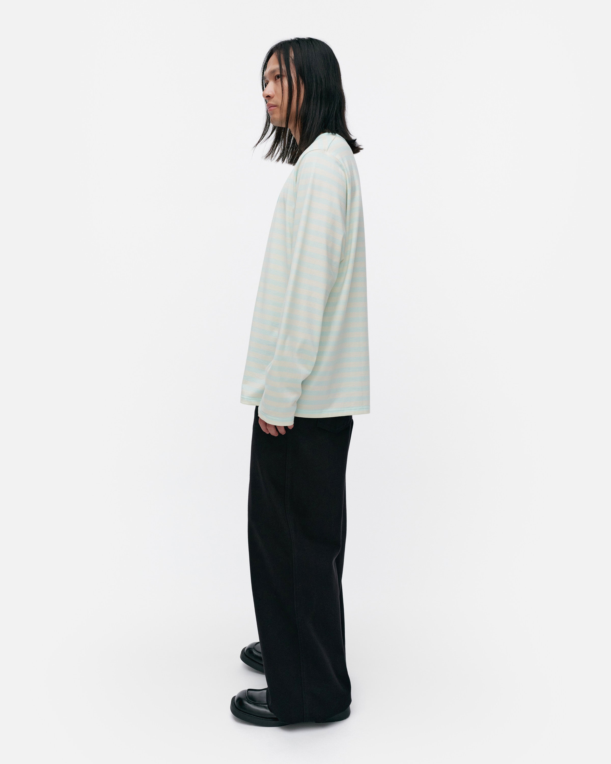 Kioski Tasaraita Long Sleeve Top 71cm