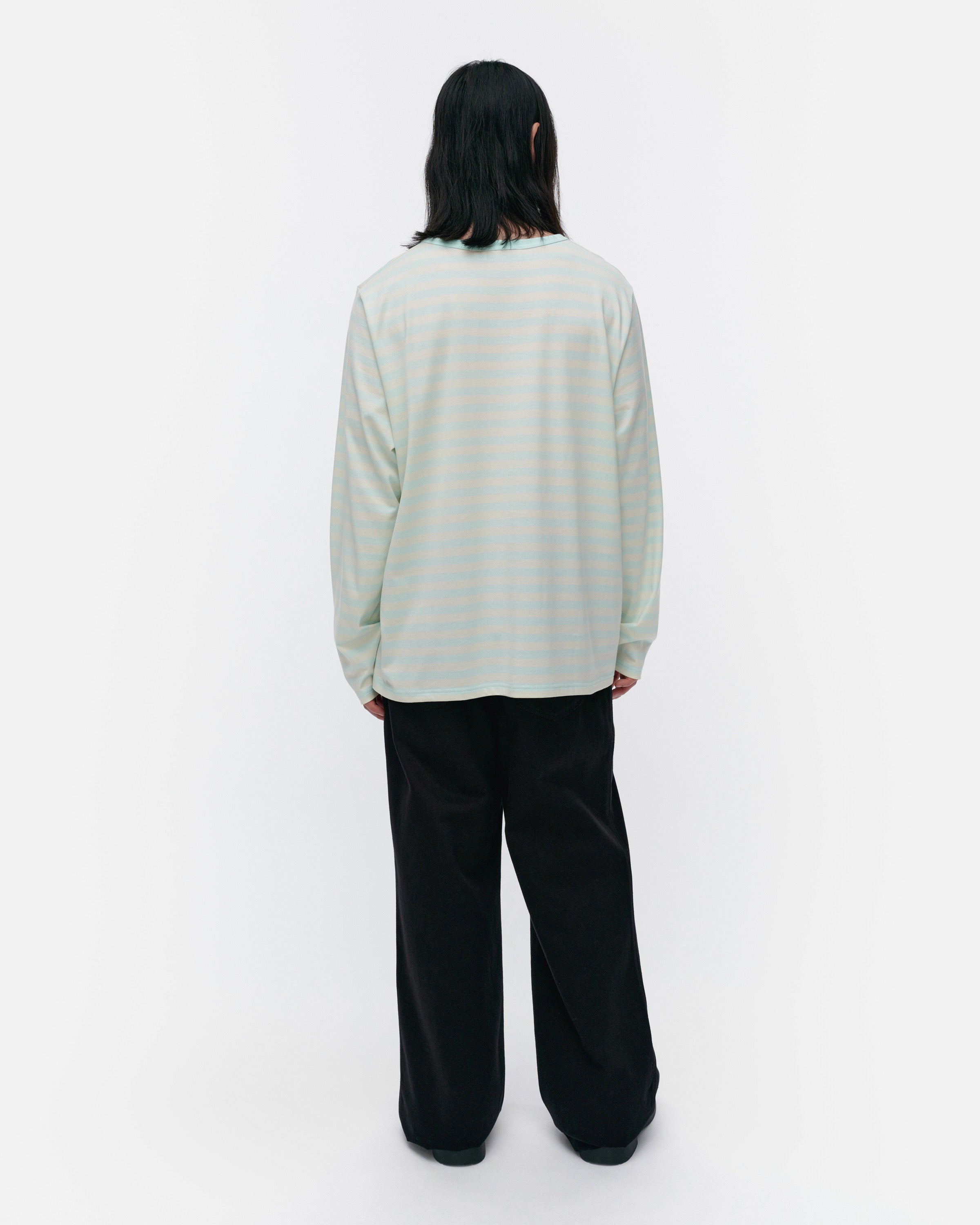 Kioski Tasaraita Long Sleeve Top 71cm