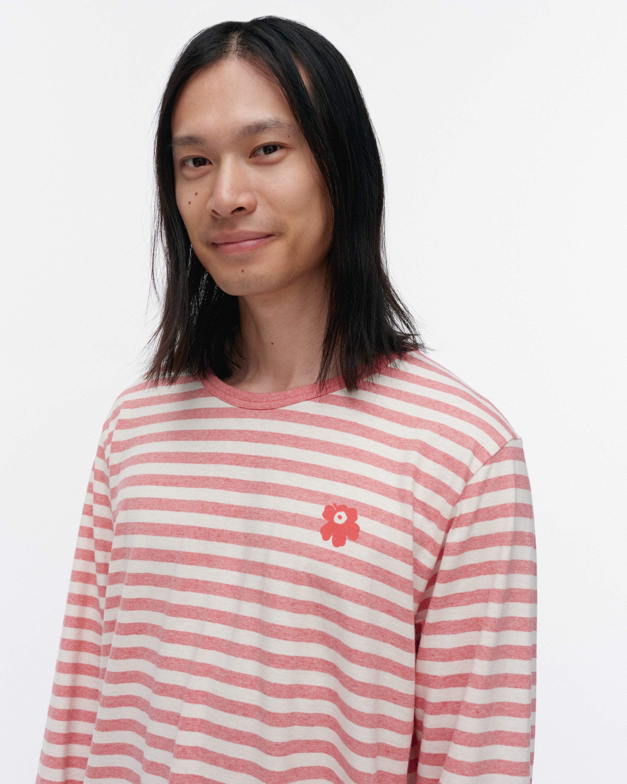 Kioski Tasaraita Long Sleeve Top 71cm