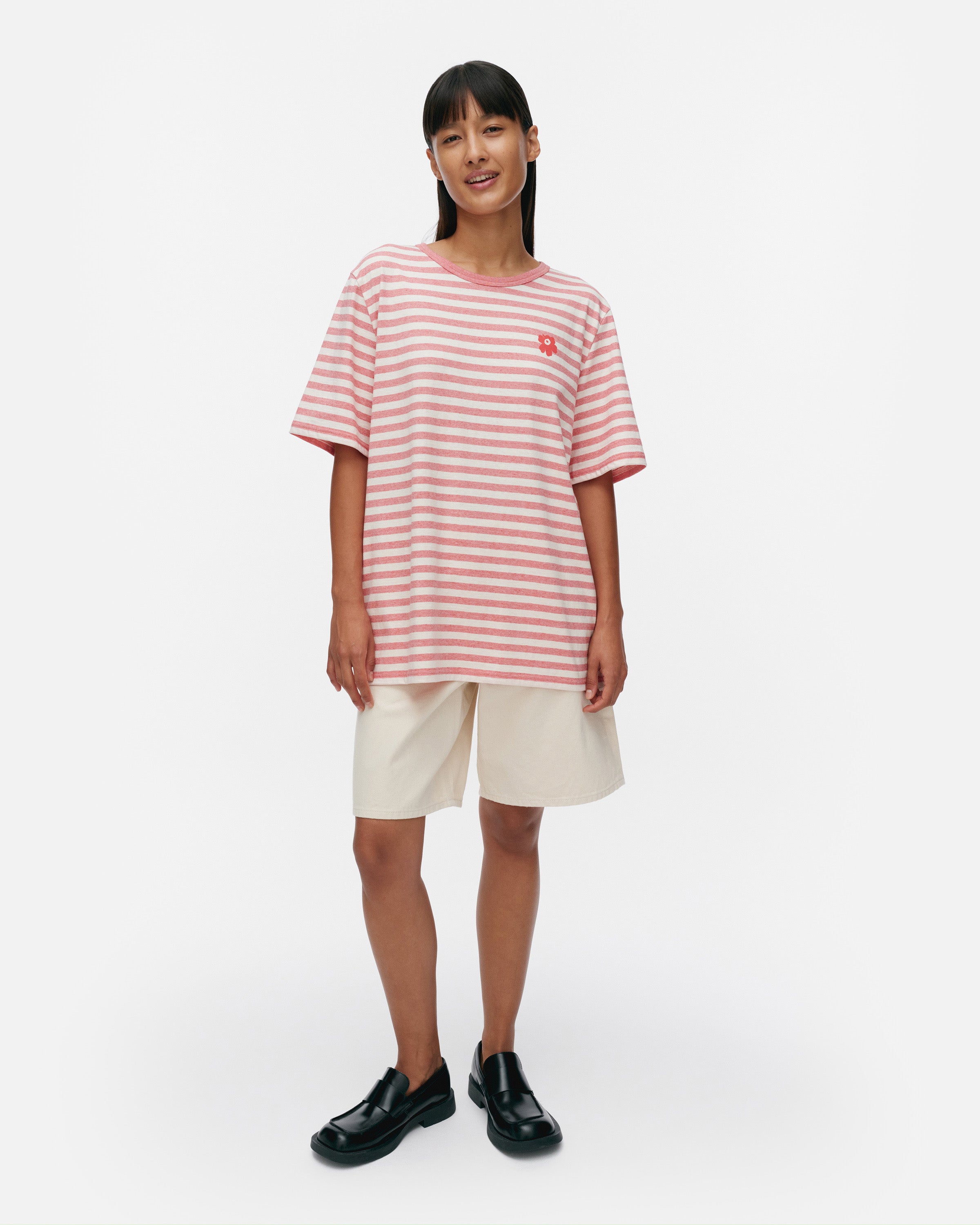 Kioski Tasaraita Short Sleeve Top 71cm
