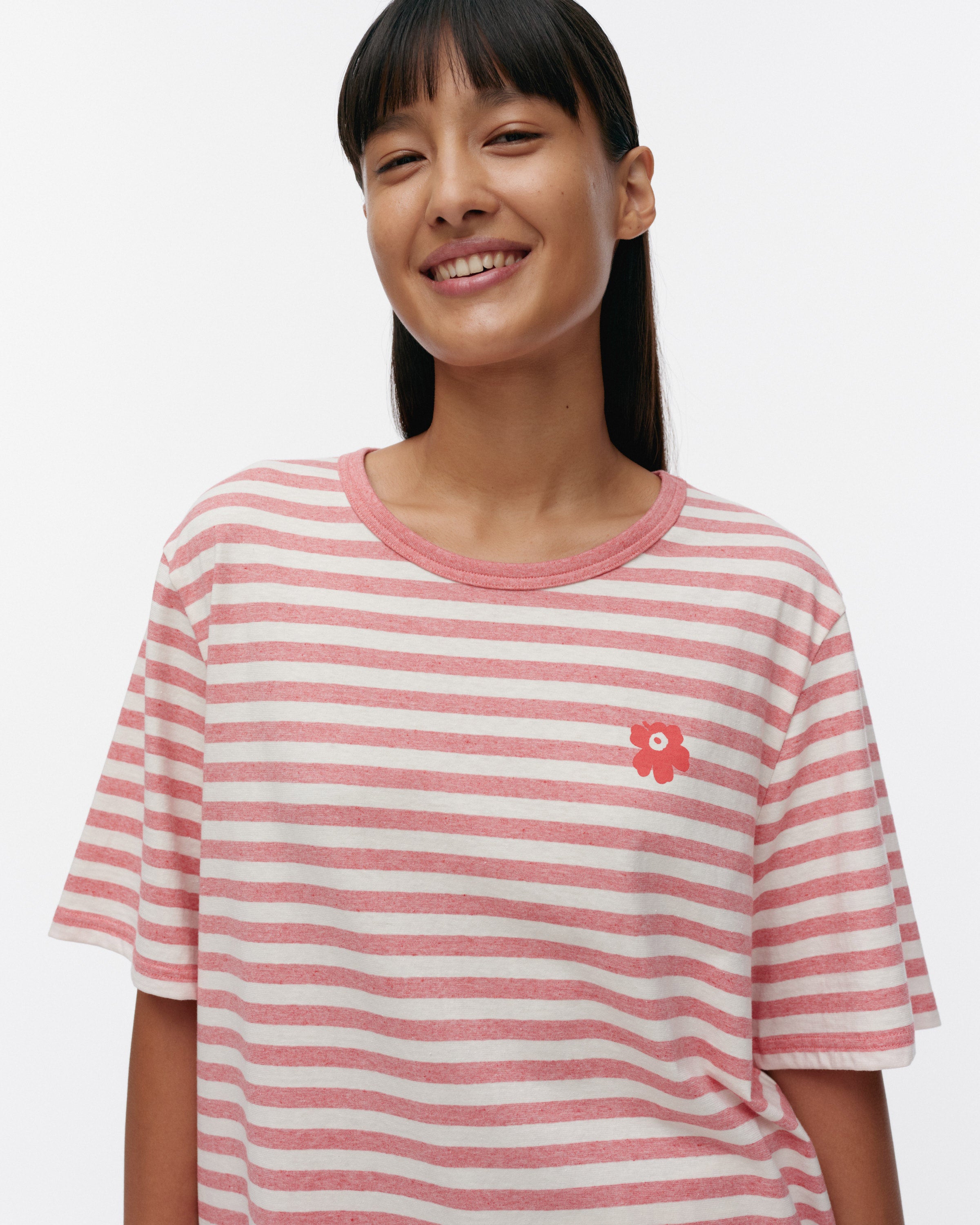 Kioski Tasaraita Short Sleeve Top 71cm