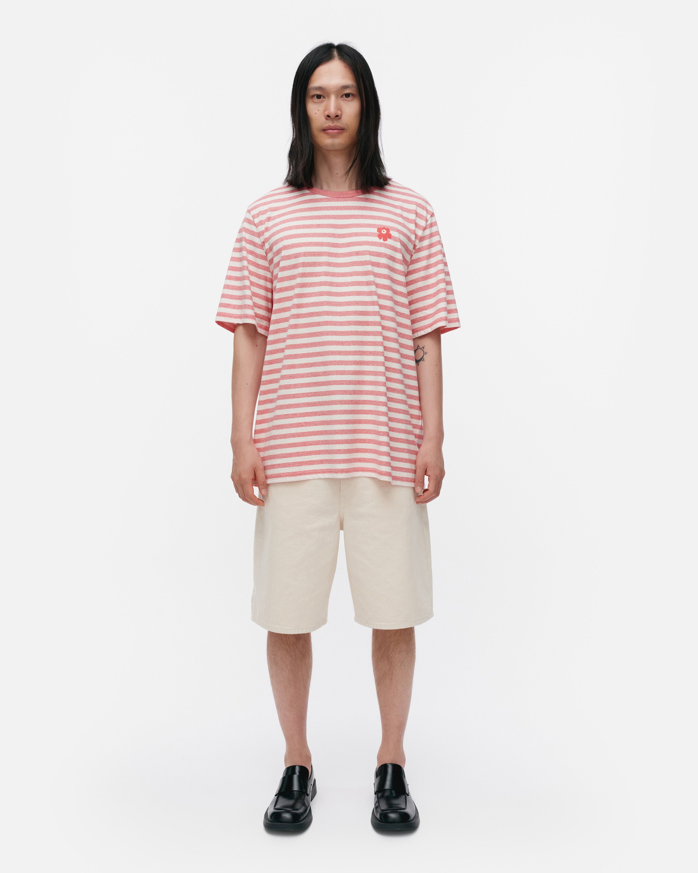 Kioski Tasaraita Short Sleeve Top 71cm