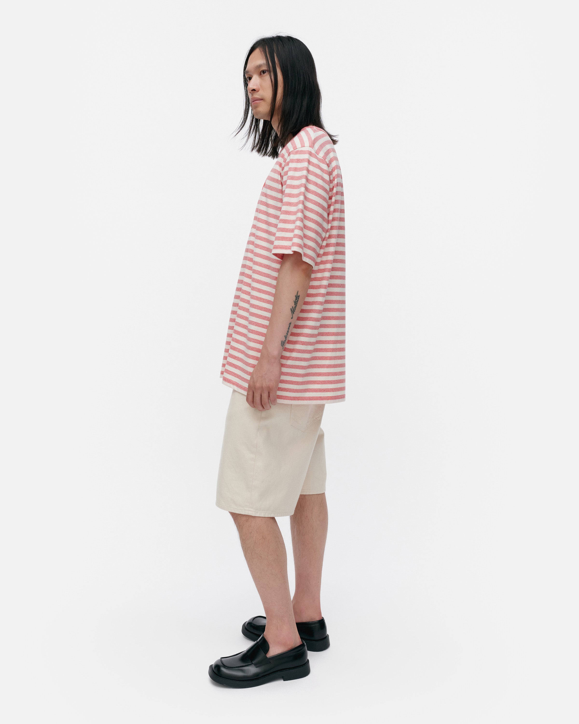 Kioski Tasaraita Short Sleeve Top 71cm