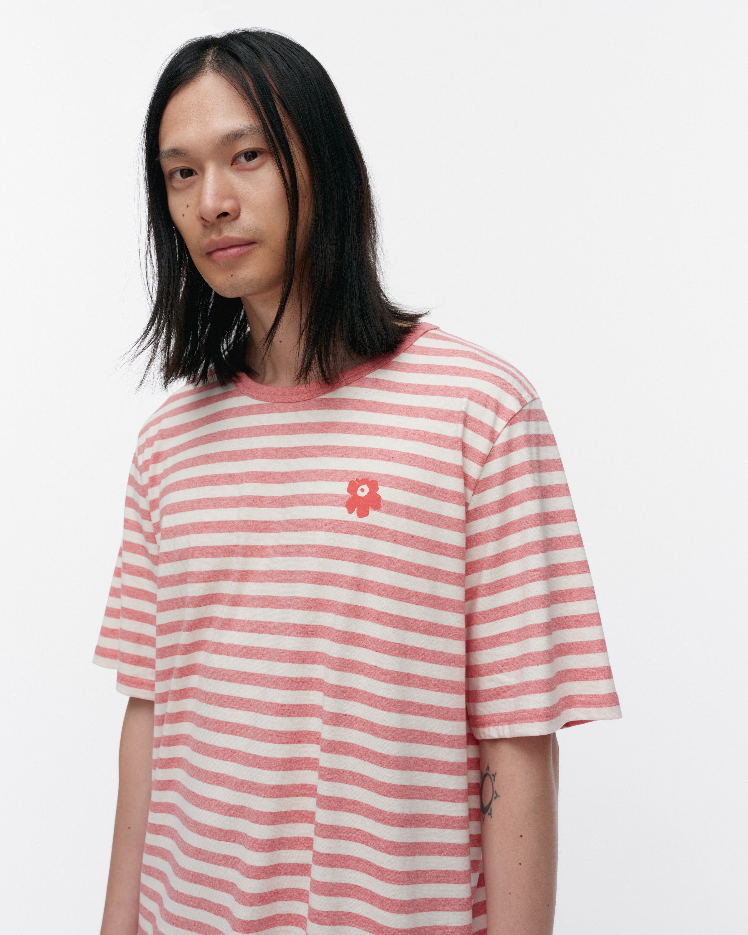 Kioski Tasaraita Short Sleeve Top 71cm