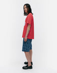 Kioski Vihne Outline Unikko Placement Short Sleeve Top 71cm