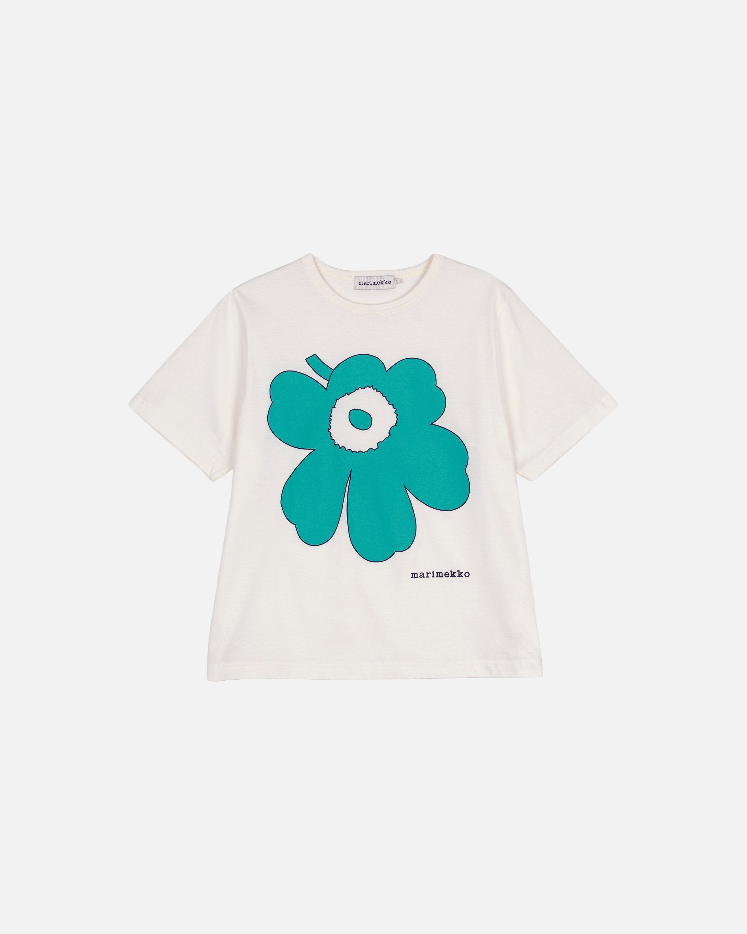 Kioski Jakso Outline Unikko Placement Short Sleeve Top 63cm