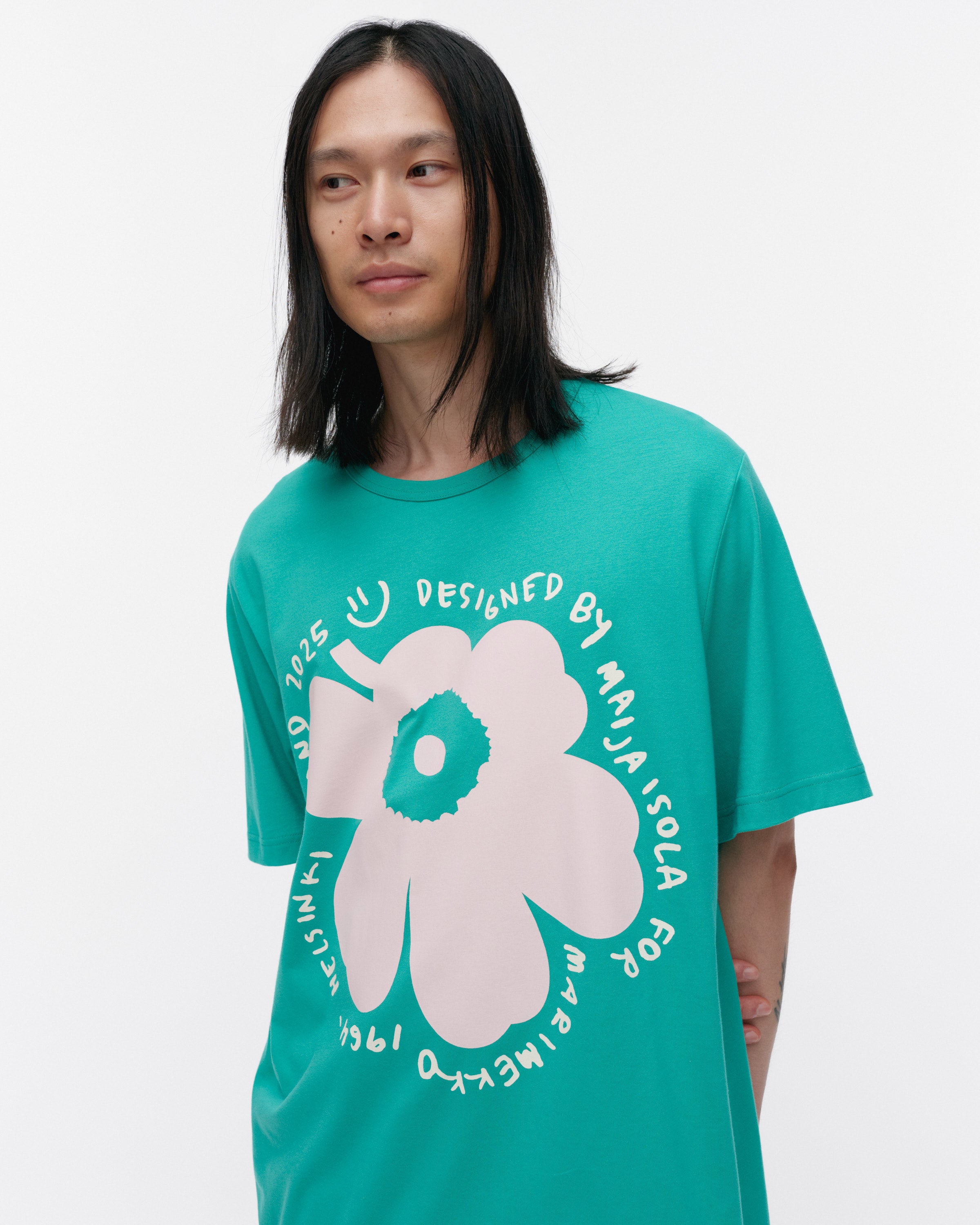 Kioski Vihne Unikko Placement Short Sleeve Top 71cm