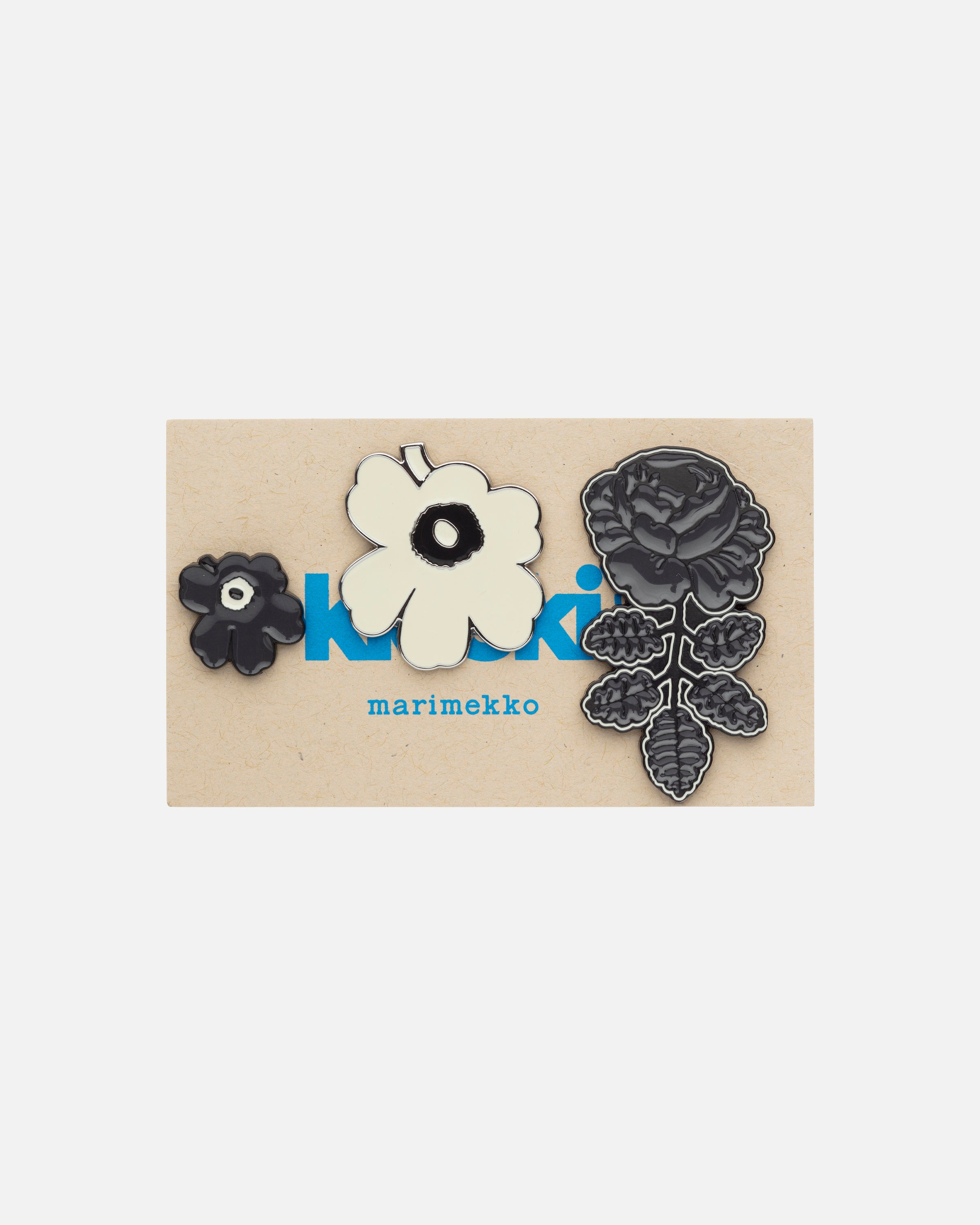 Pumpuli Kioski Unikko & Vihkiruusu Pin Set