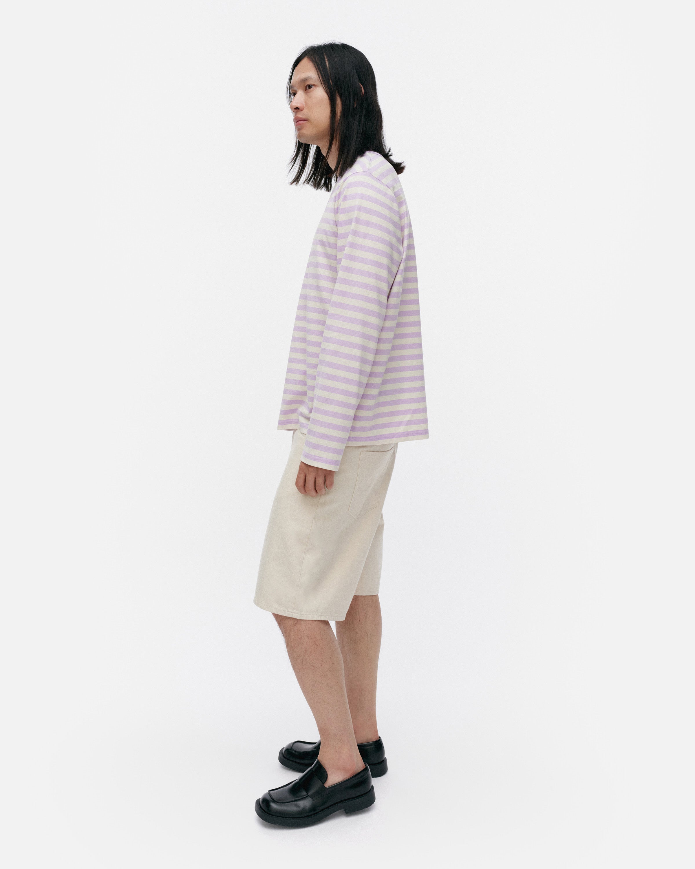 Kioski Tasaraita Long Sleeve Top 66cm