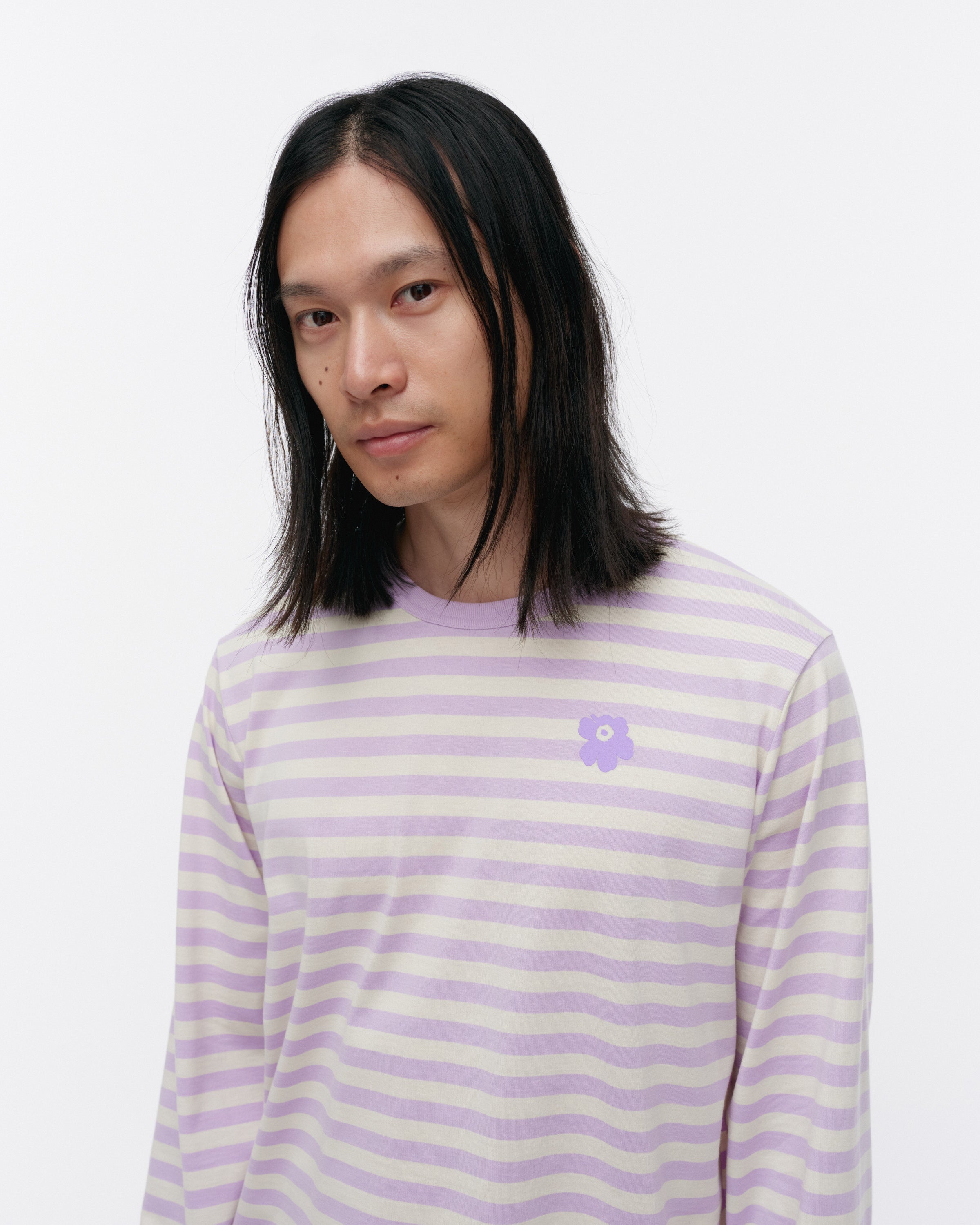 Kioski Tasaraita Long Sleeve Top 66cm