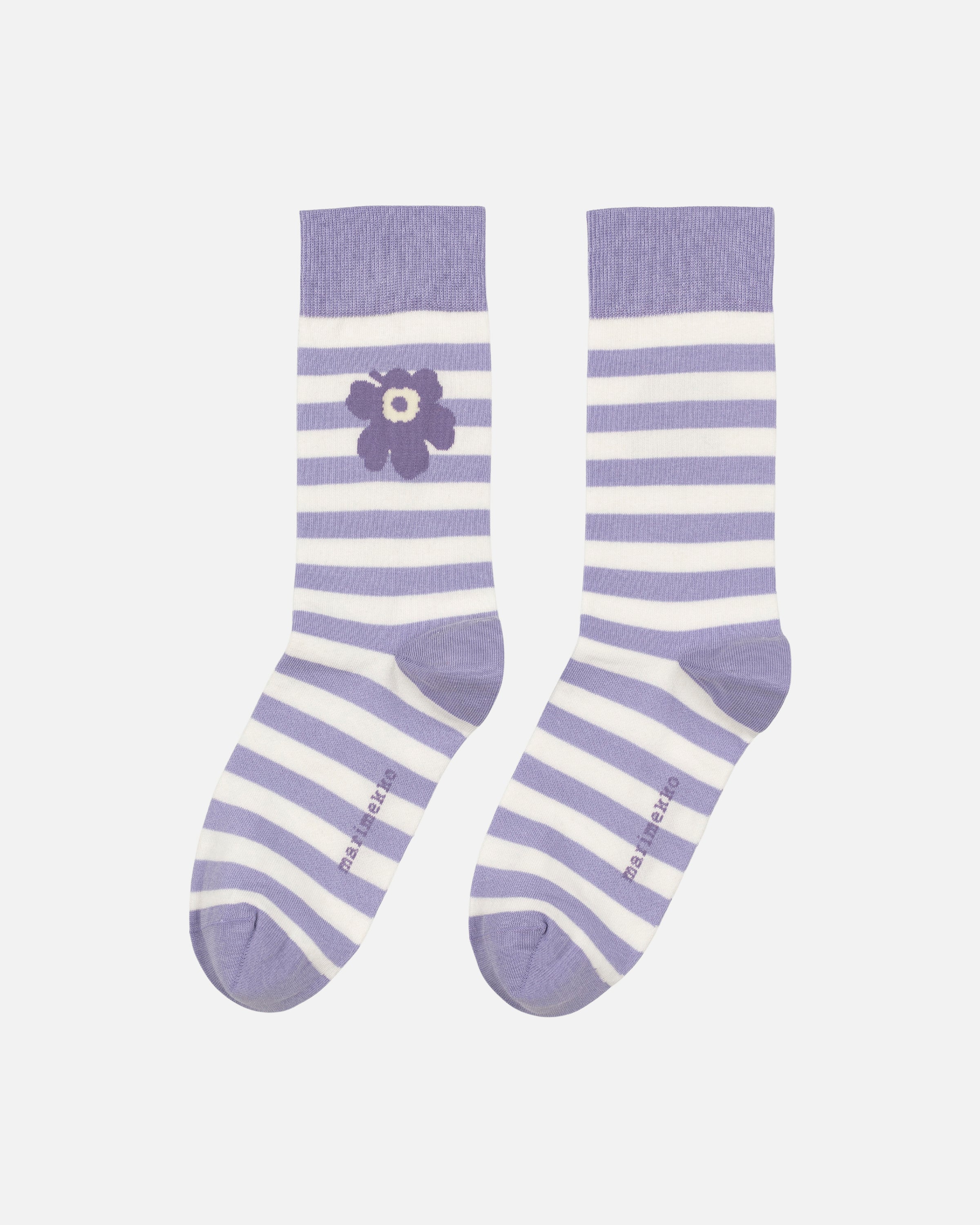 Kasvaa Tasaraita Unikko Kioski Socks