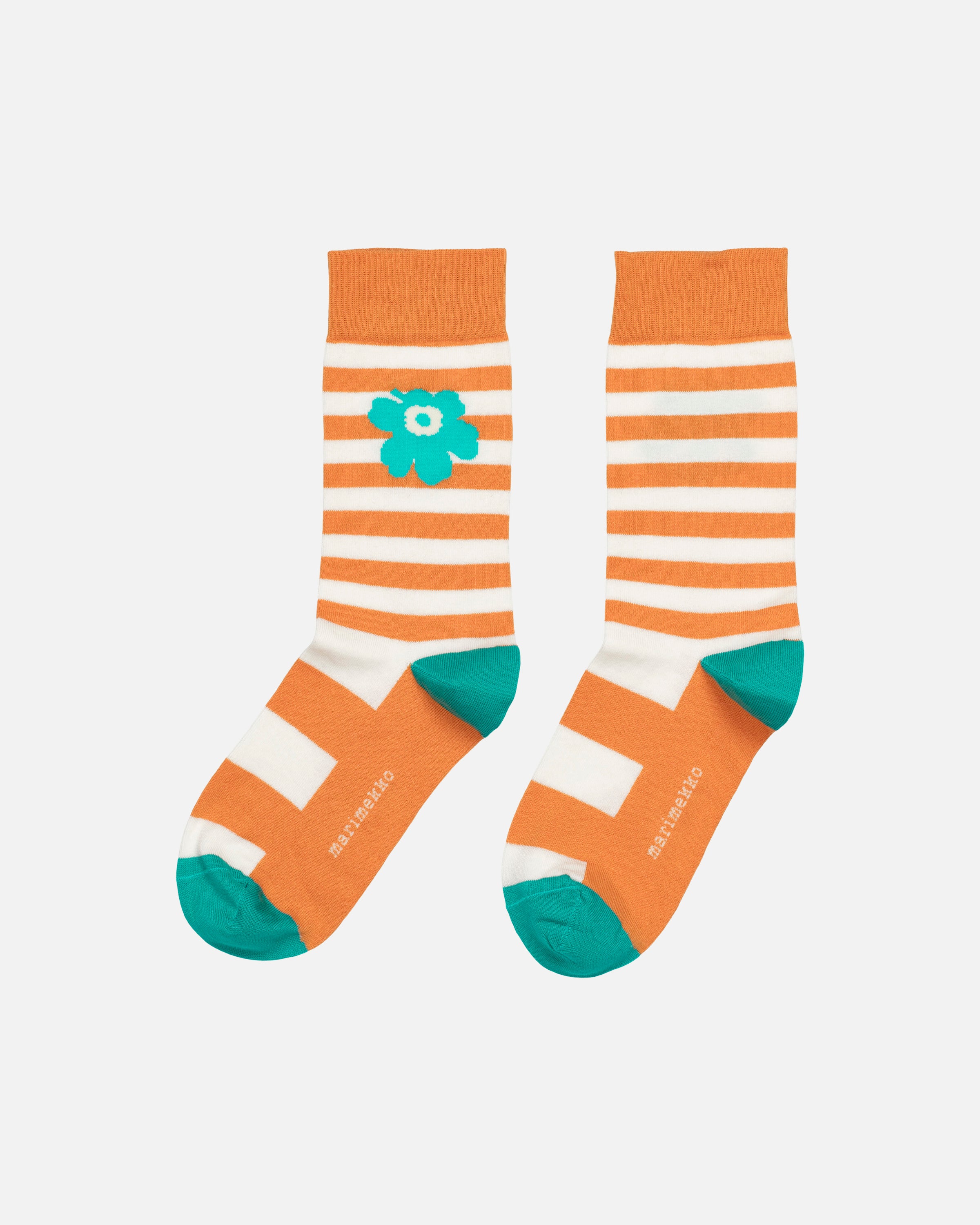 Kasvaa Multi Tasaraita Unikko Kioski Socks