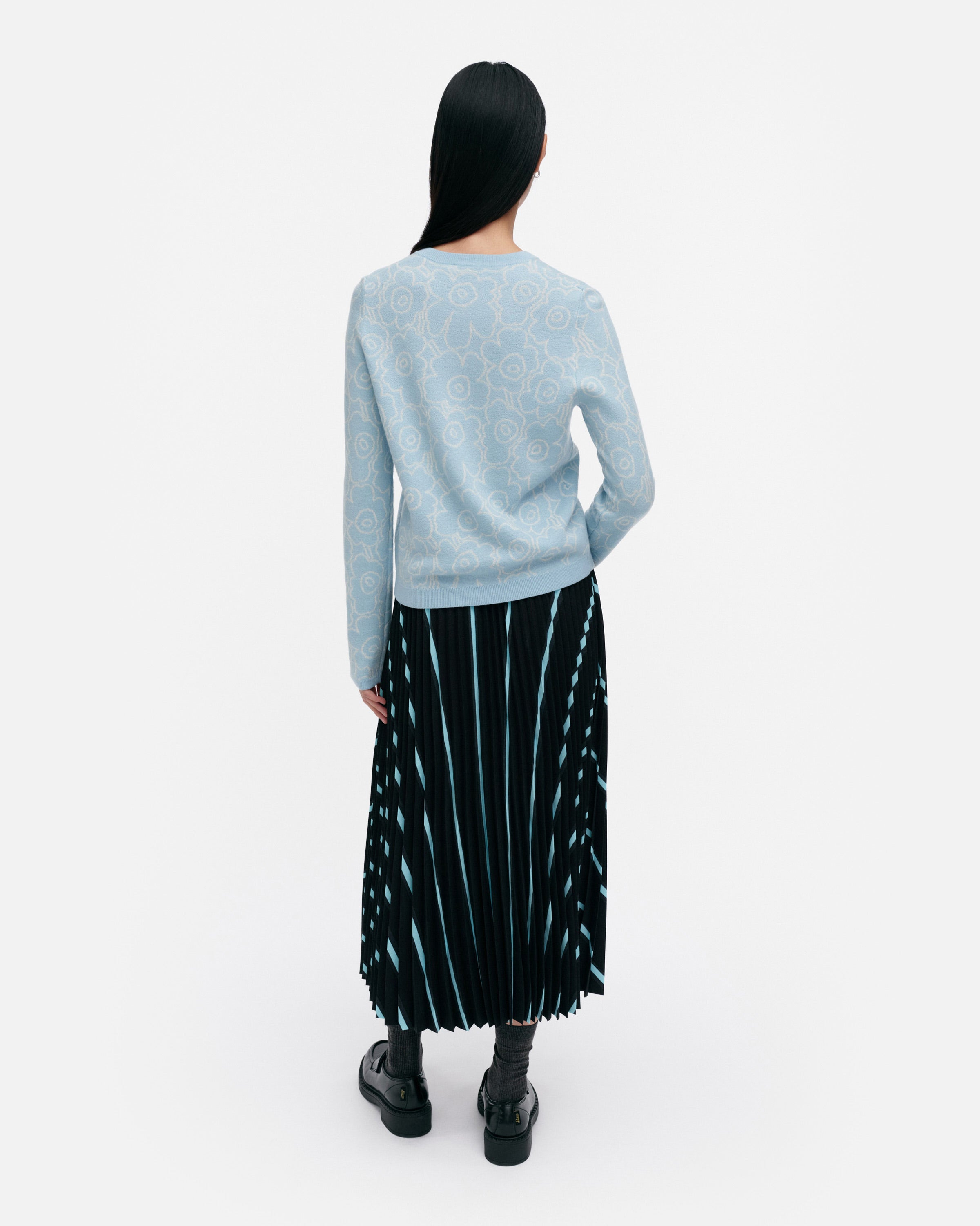 Mutka Mini Outline Unikko Knitted Cardigan 56cm