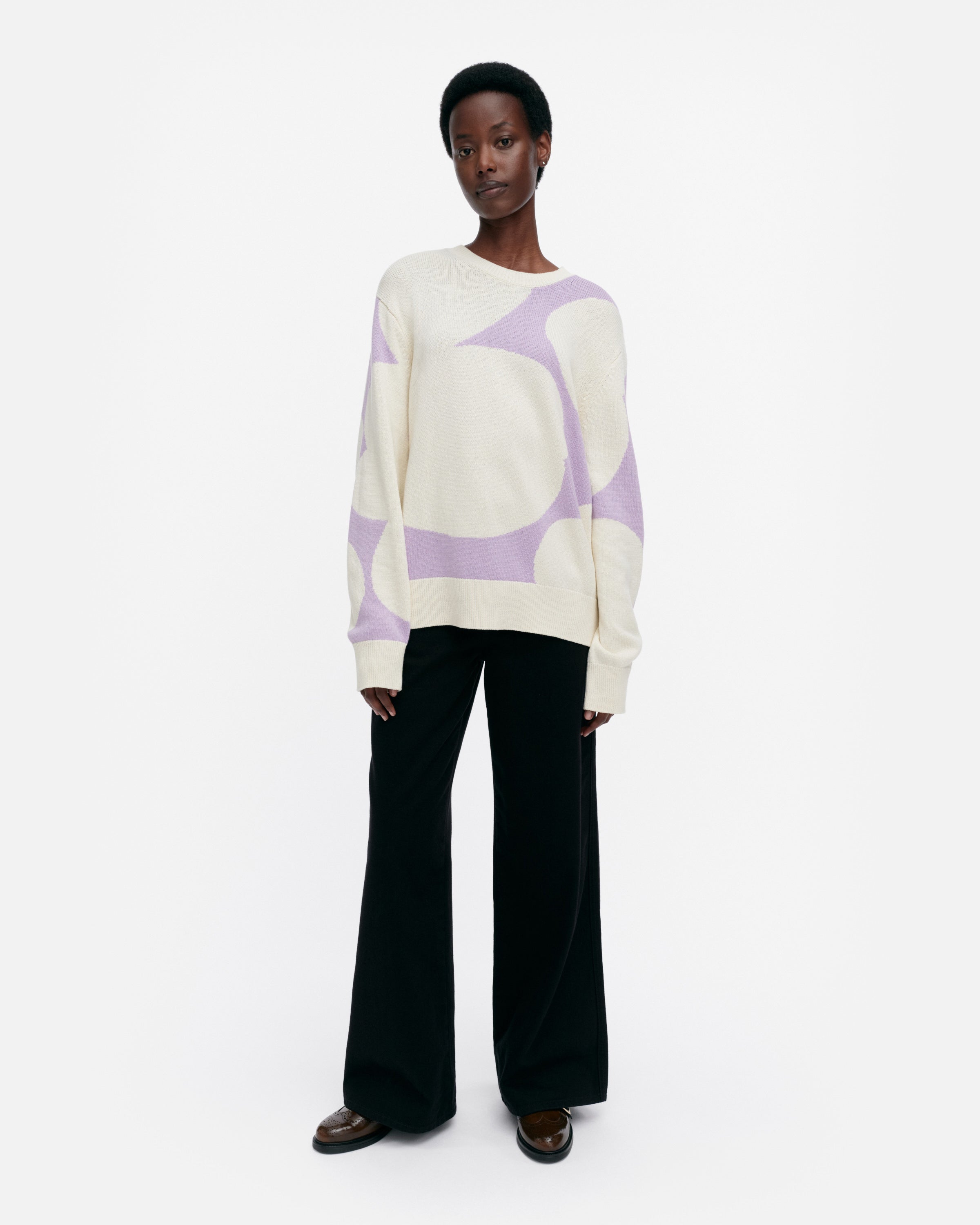 Sesonki Unikko Knitted Long Sleeve Top 63cm
