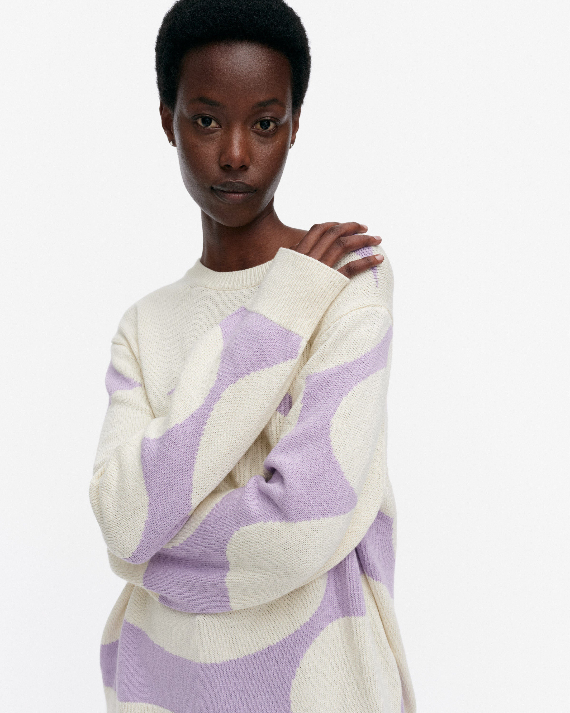 Sesonki Unikko Knitted Long Sleeve Top 63cm