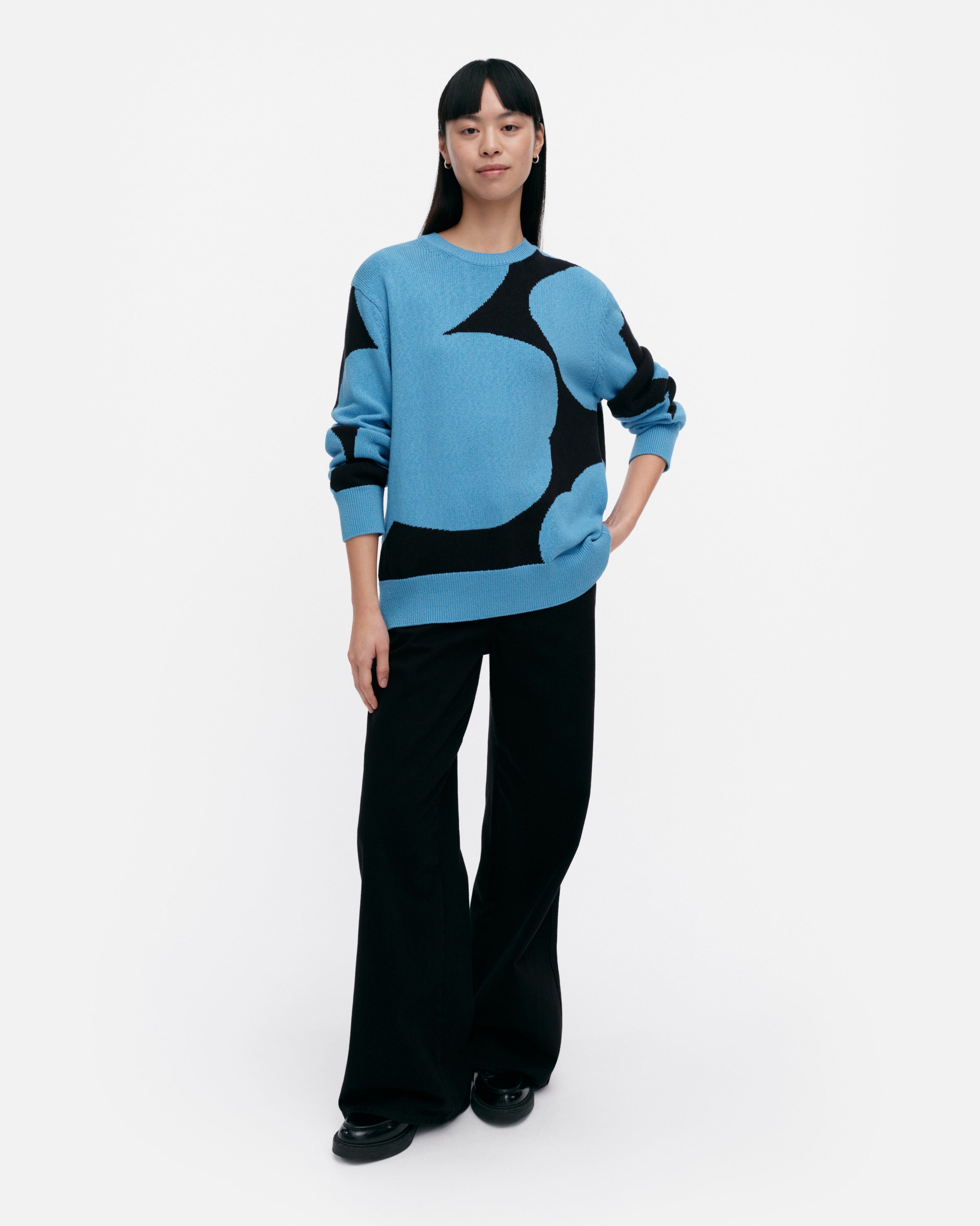 Sesonki Unikko Knitted Long Sleeve Top 63cm