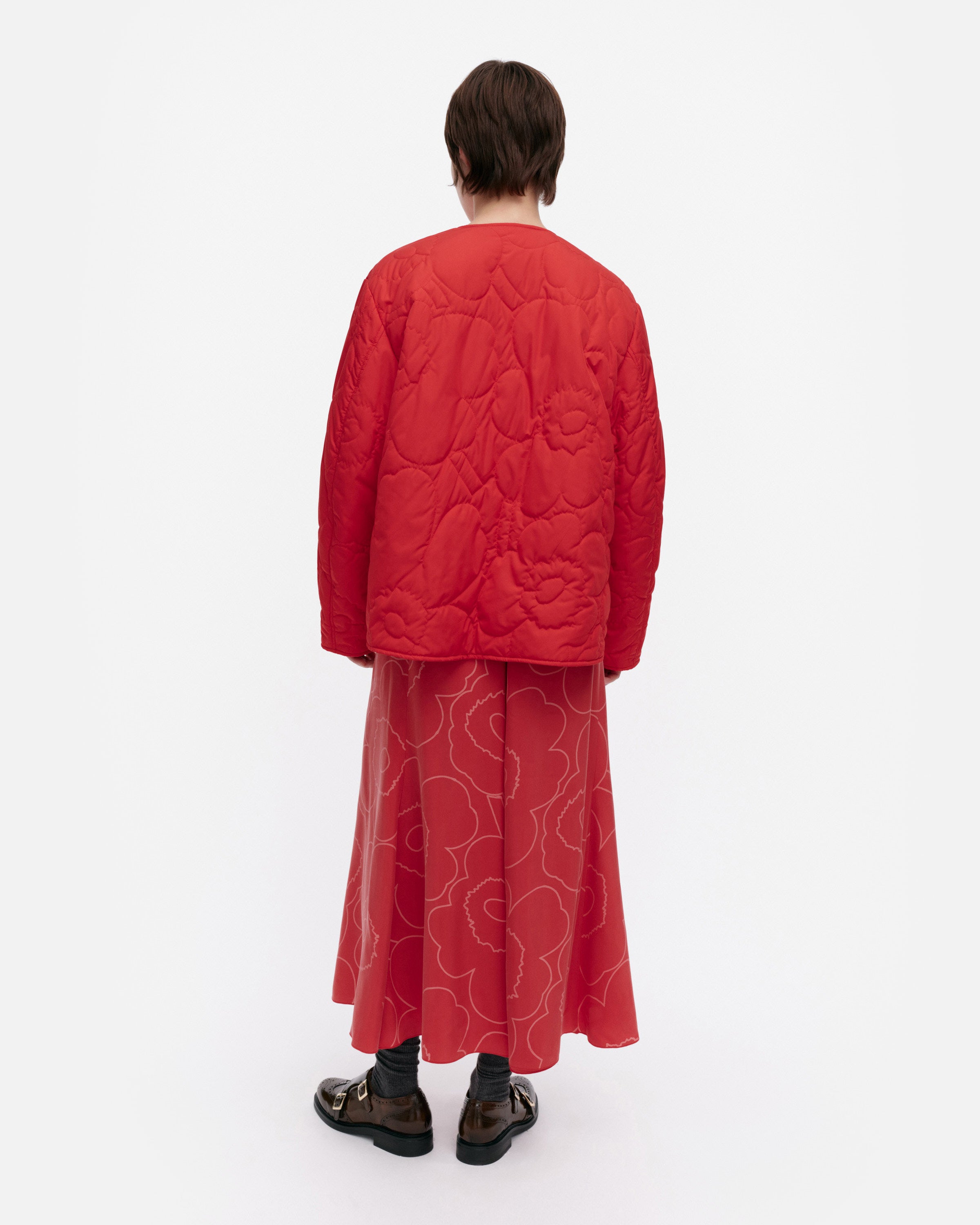Kapseli Outline Unikko Lightweight Padded Coat 66cm