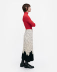 Outline Unikko Pleated Skirt 83.5cm