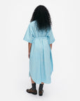Popliini Outline Unikko Shirt Dress 120cm