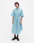 Popliini Outline Unikko Shirt Dress 120cm