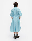 Popliini Outline Unikko Shirt Dress 120cm