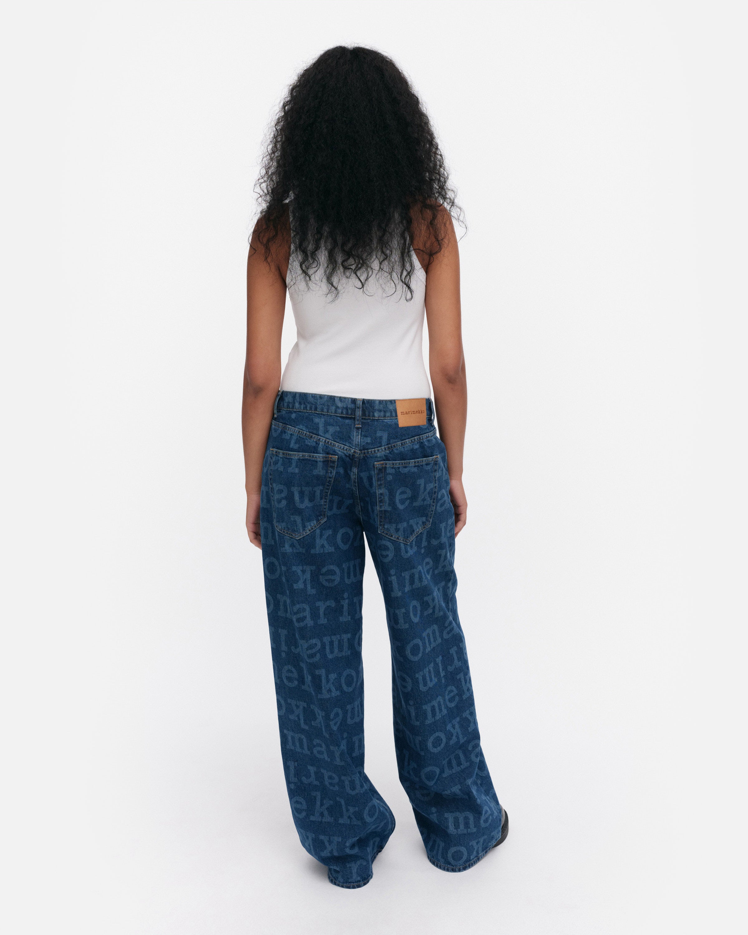 Maridenim Loose Logo Jeans