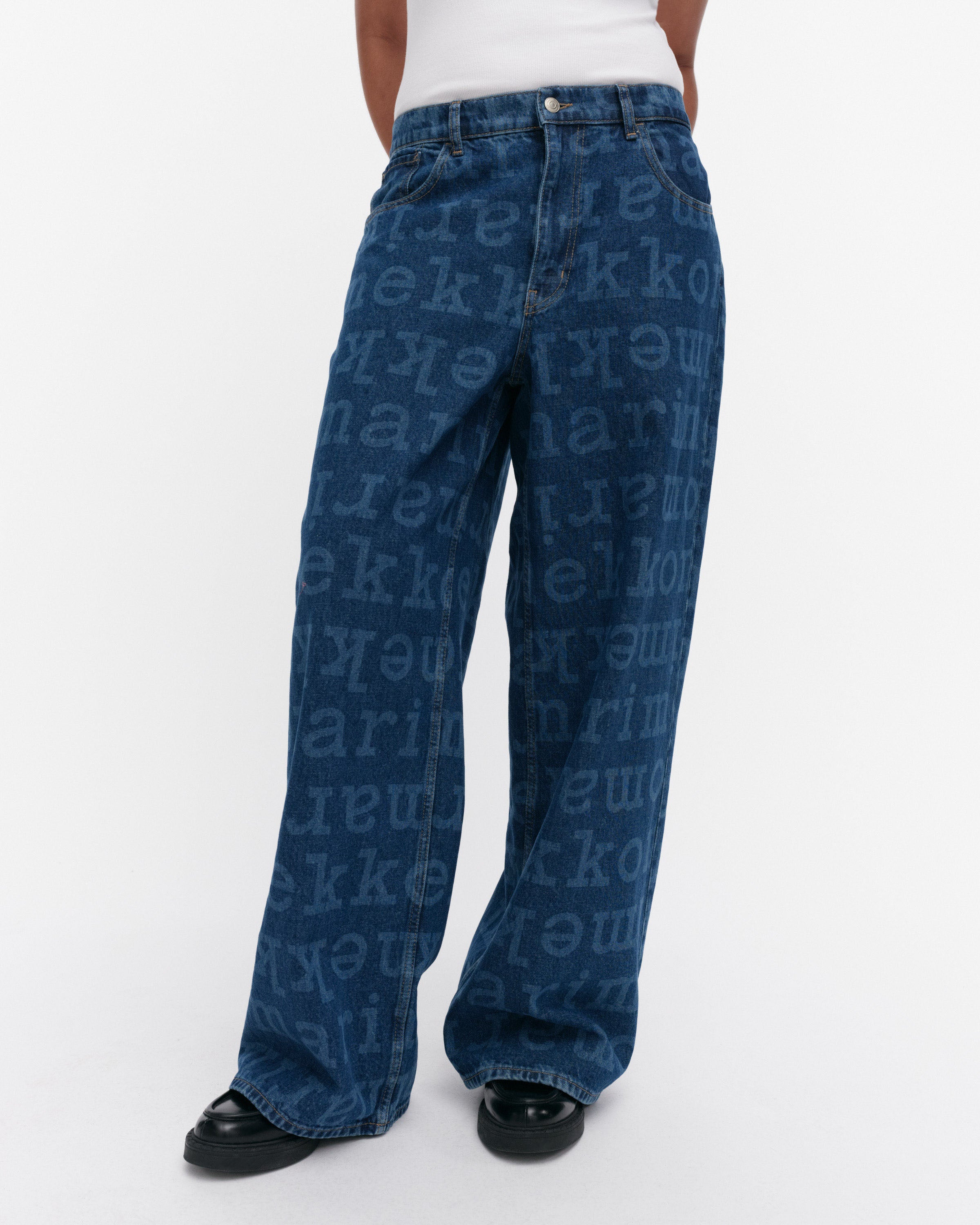 Maridenim Loose Logo Jeans