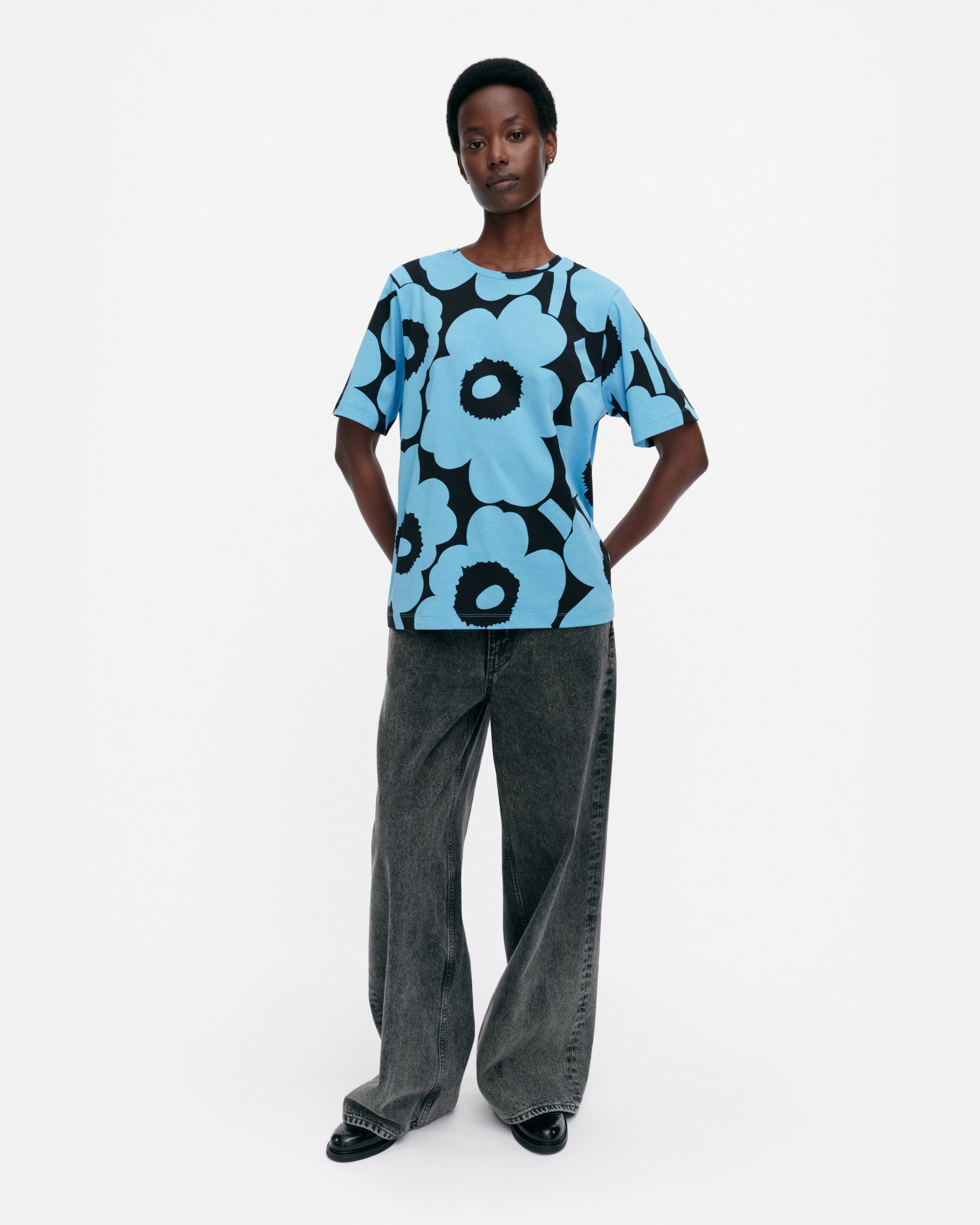 Tunnit Unikko Short Sleeve Top 65cm