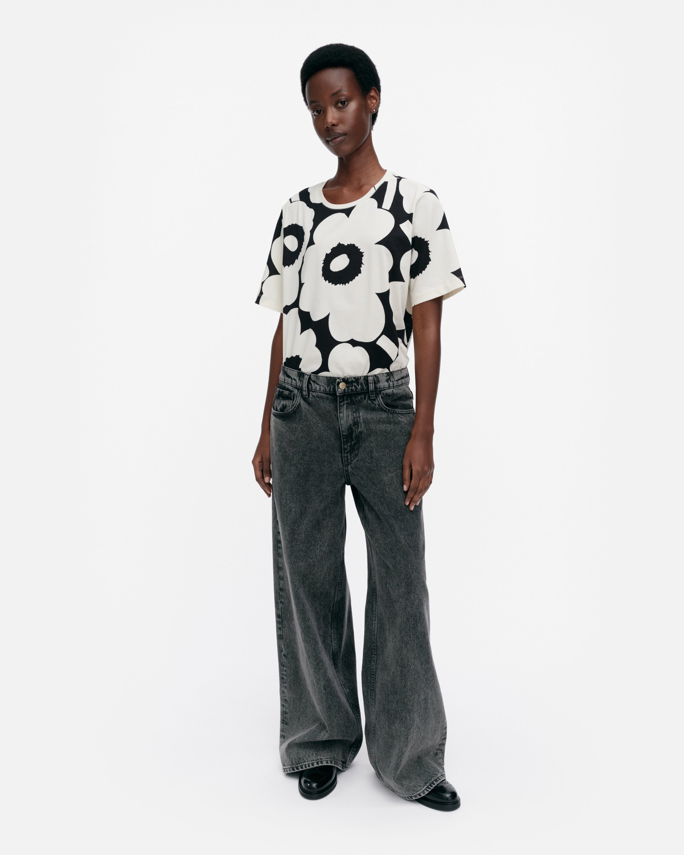 Tunnit Unikko Short Sleeve Top 65cm
