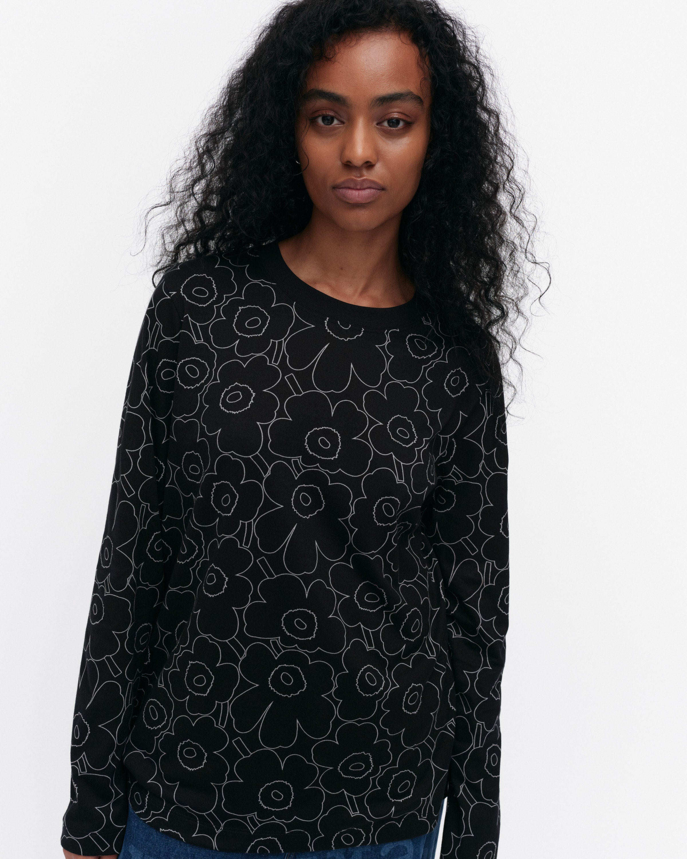 Sekunti Outline Unikko Long Sleeve Tee 63cm