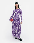 Kukkaset Akvarelli Unikko Dress