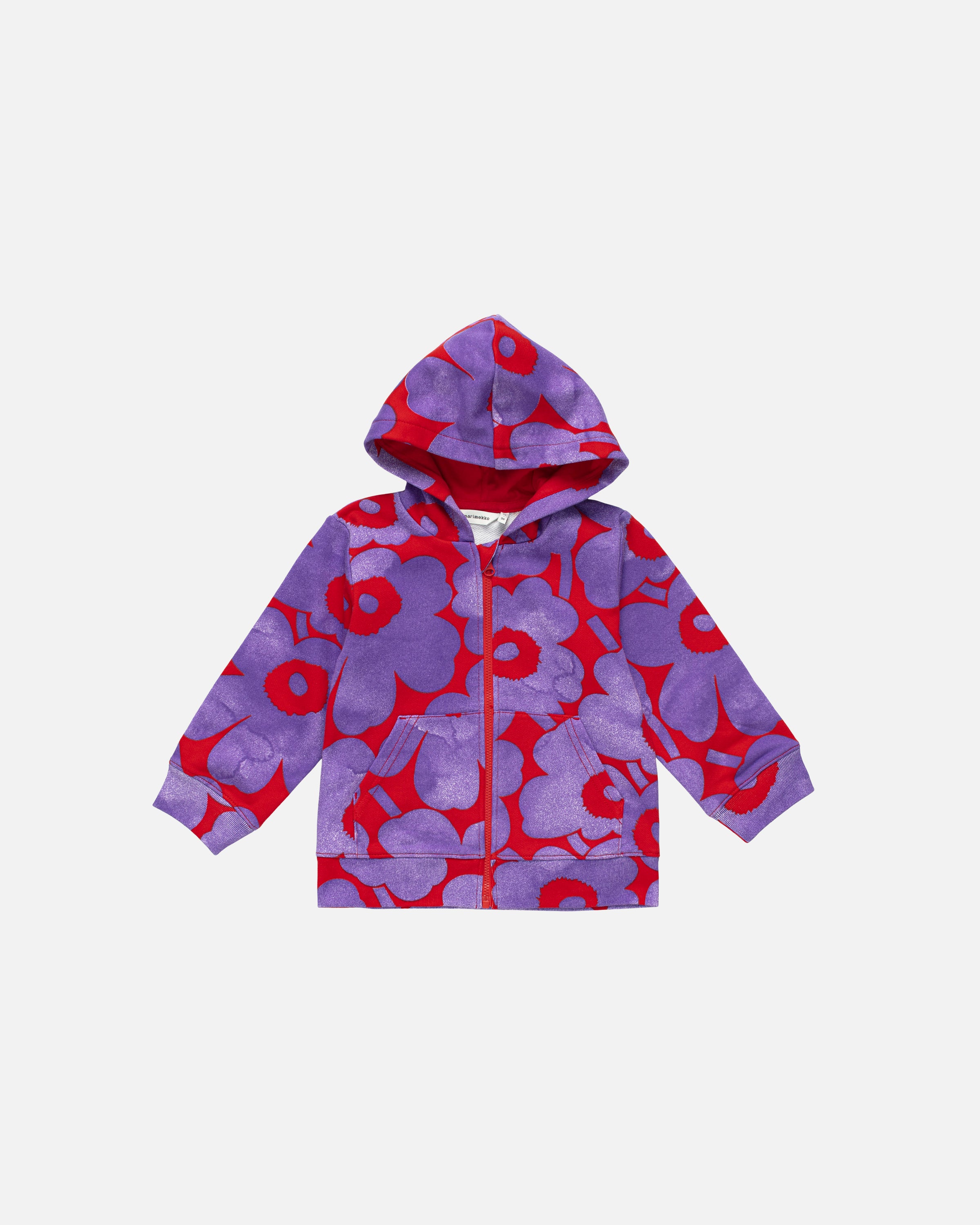 Kids Logot Akvarelli Unikko Zip Parker