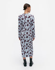 Rulla Unikko Slim Rib Dress 119cm