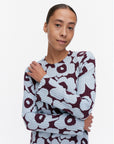 Rulla Unikko Slim Rib Dress 119cm