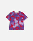 Erna Akvarelli Unikko Kioski Short Sleeve Top 63cm