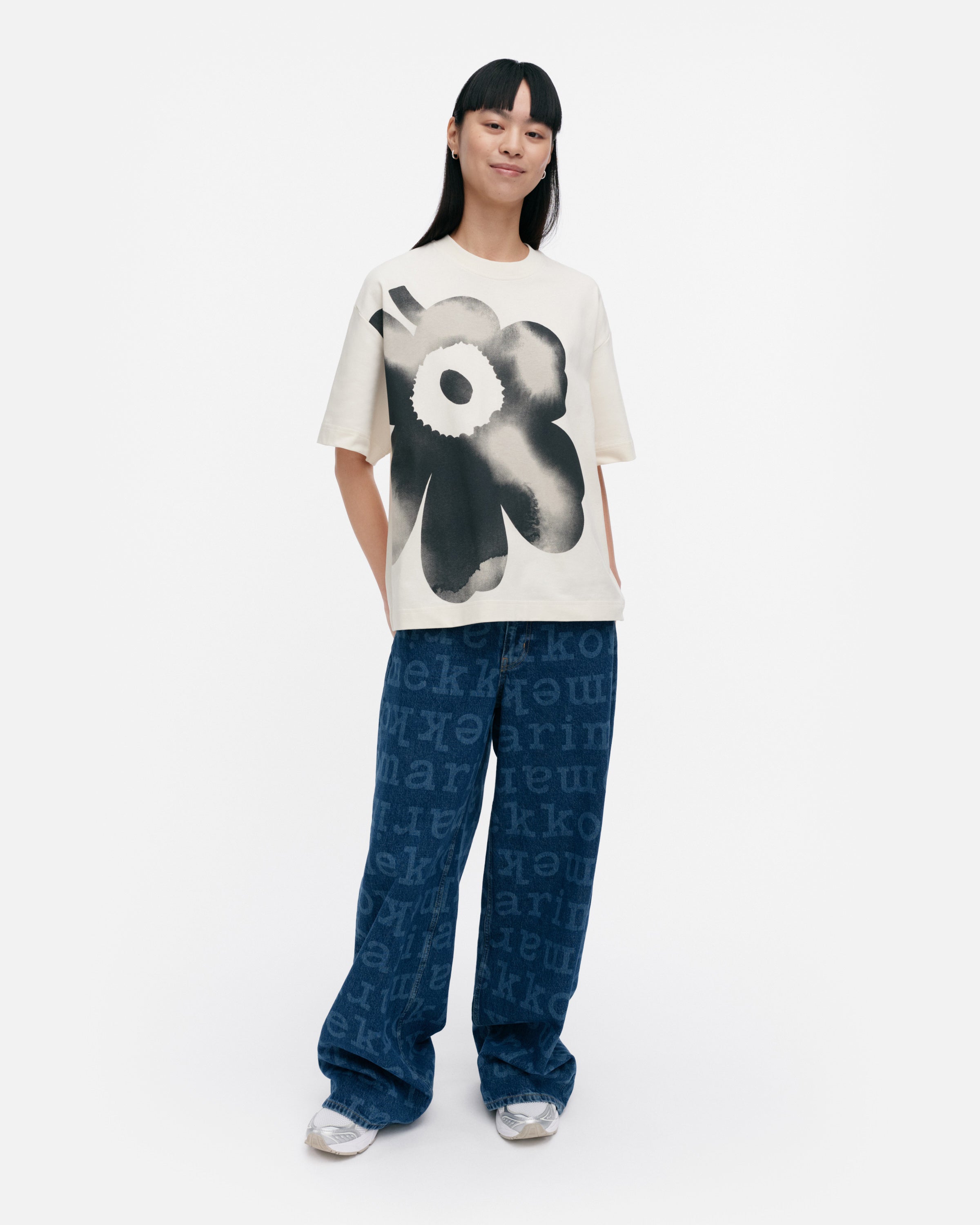 Veisto Unikko Placement Kioski Short Sleeve Top 66cm
