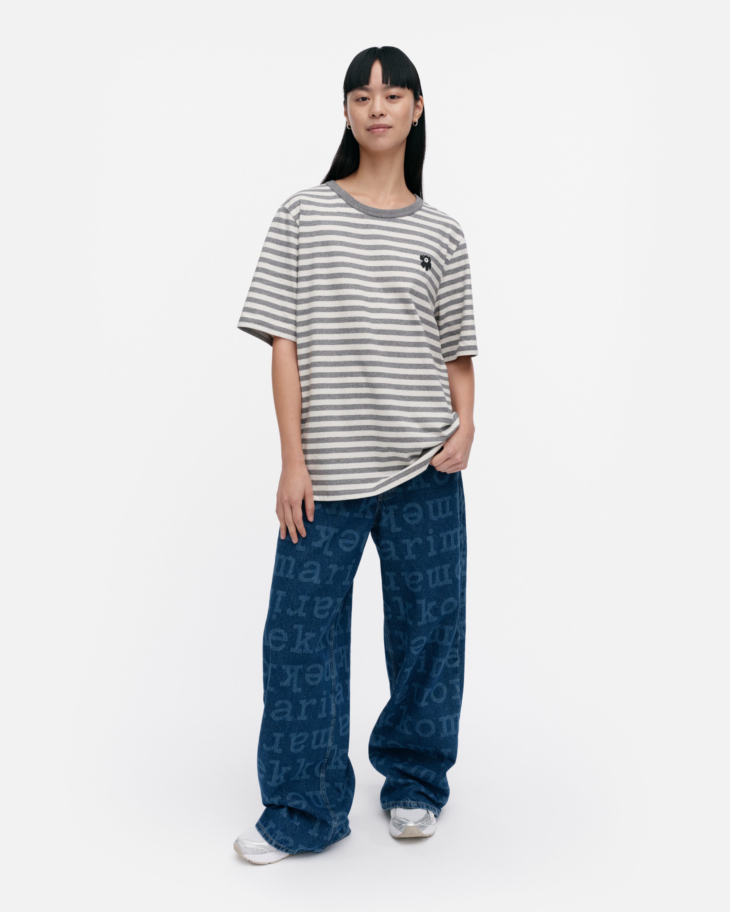 Tasaraita Unisex Unikko Kioski Short Sleeve Top 71cm